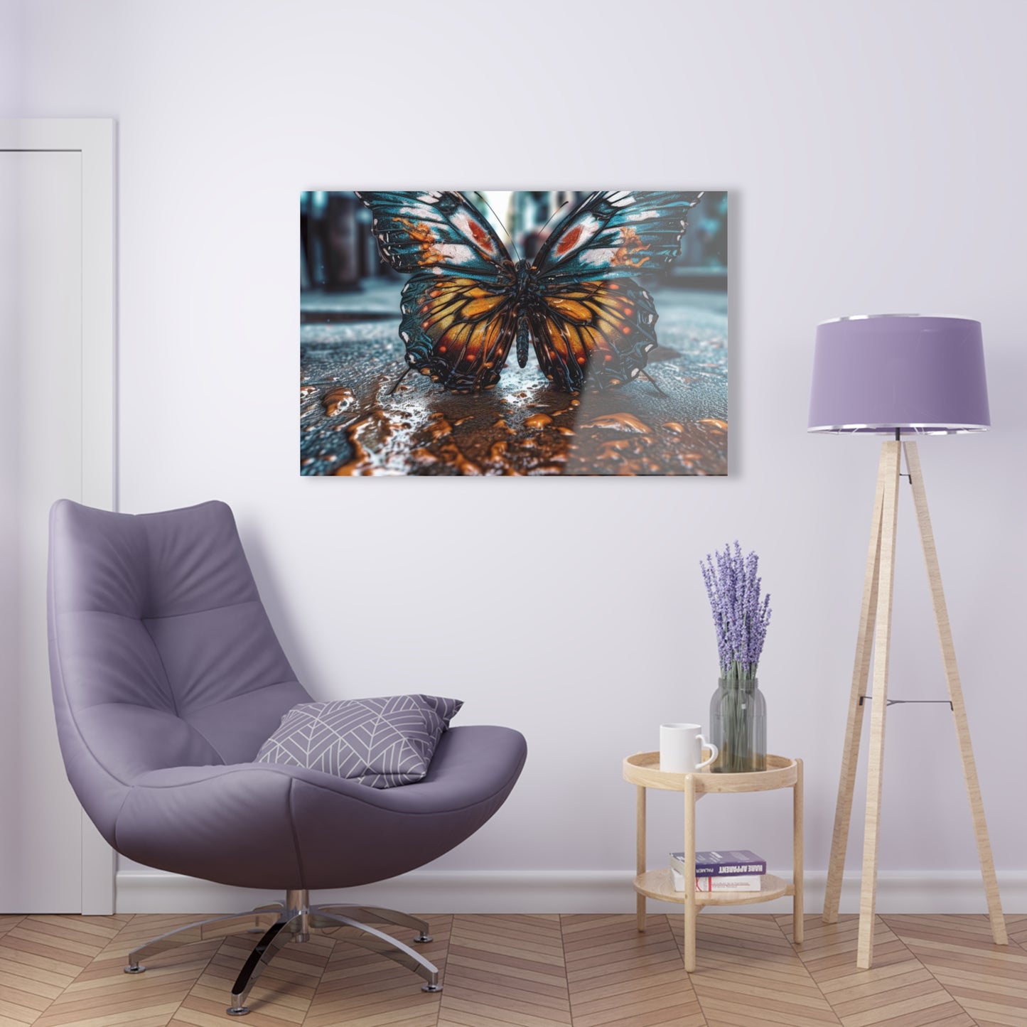 Acrylic Prints Water Butterfly Street 3