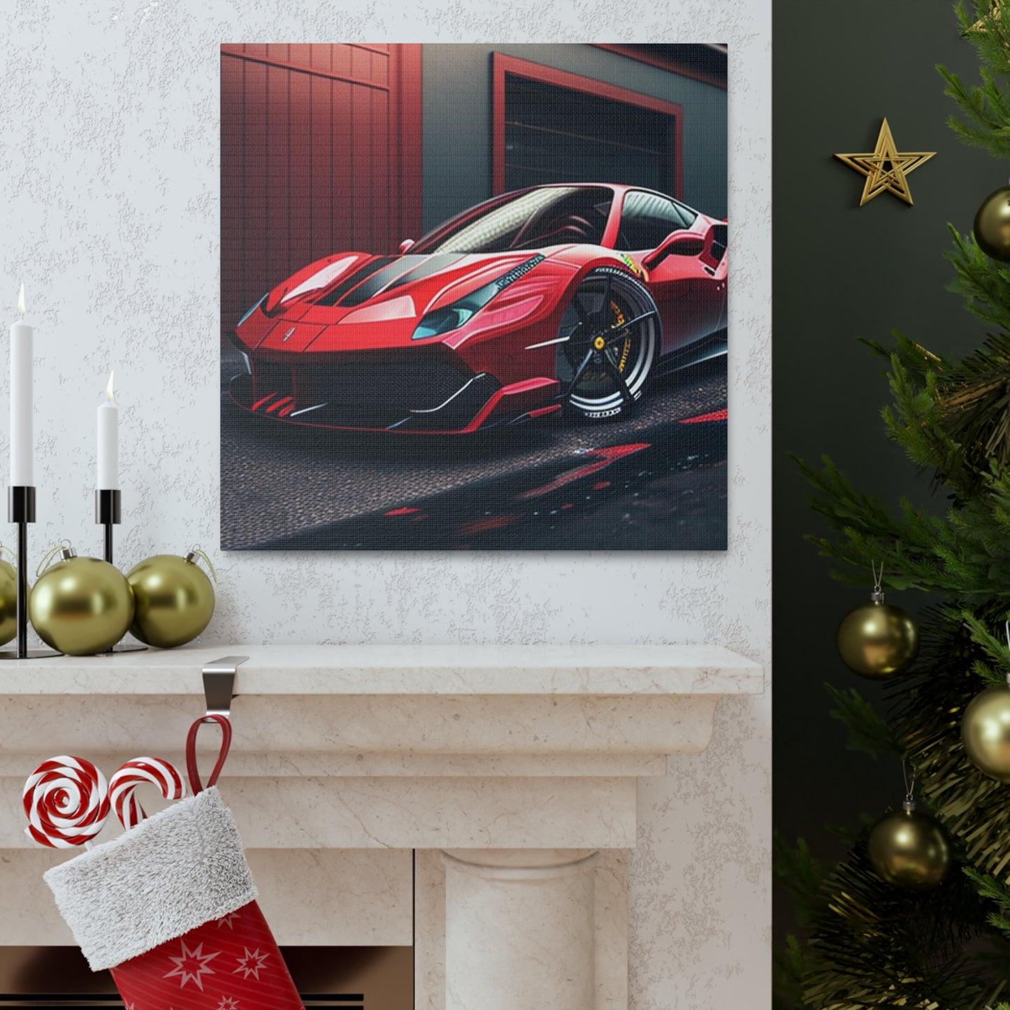 Canvas Gallery Wraps Ferrari Hyper 1