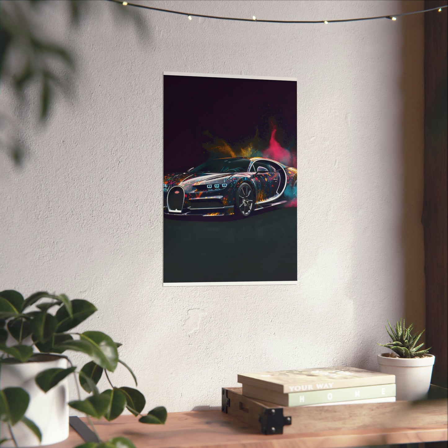 Premium Matte Vertical Posters Hyper Bugatti 4