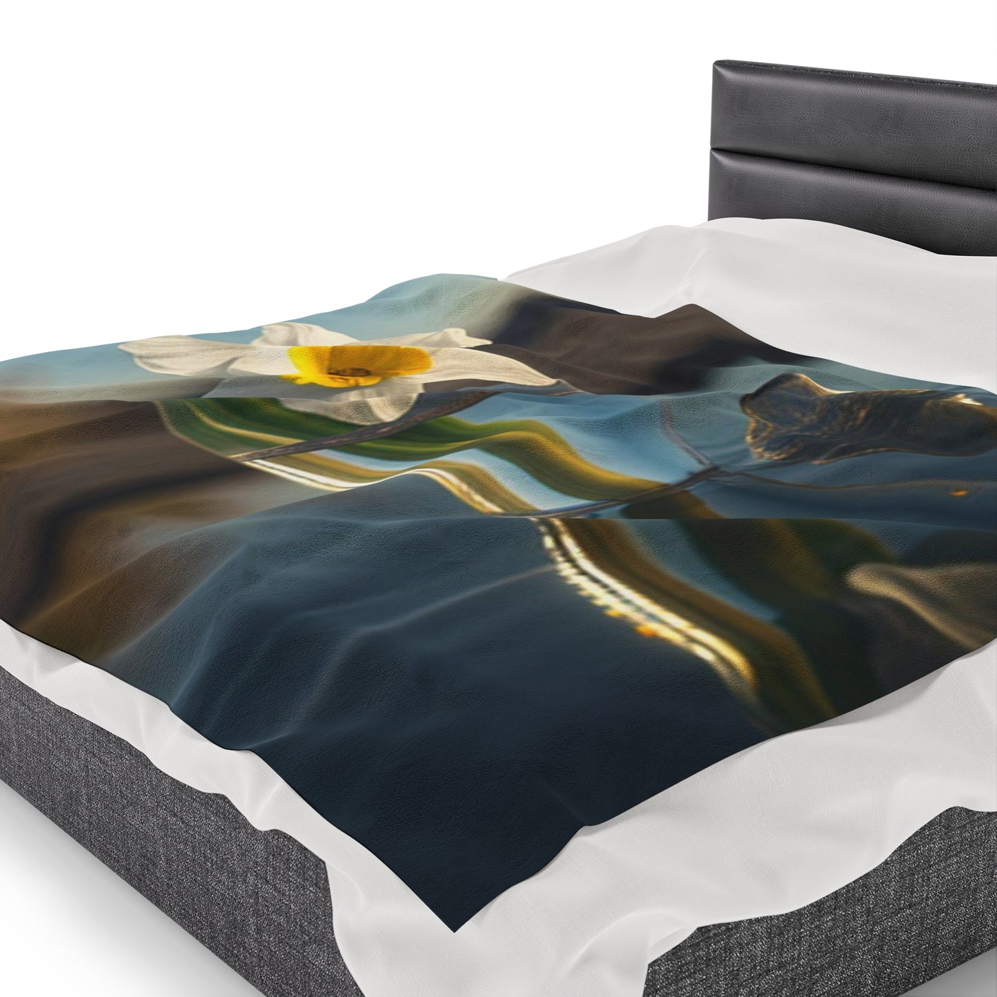 Velveteen Plush Blanket Daffodil 4