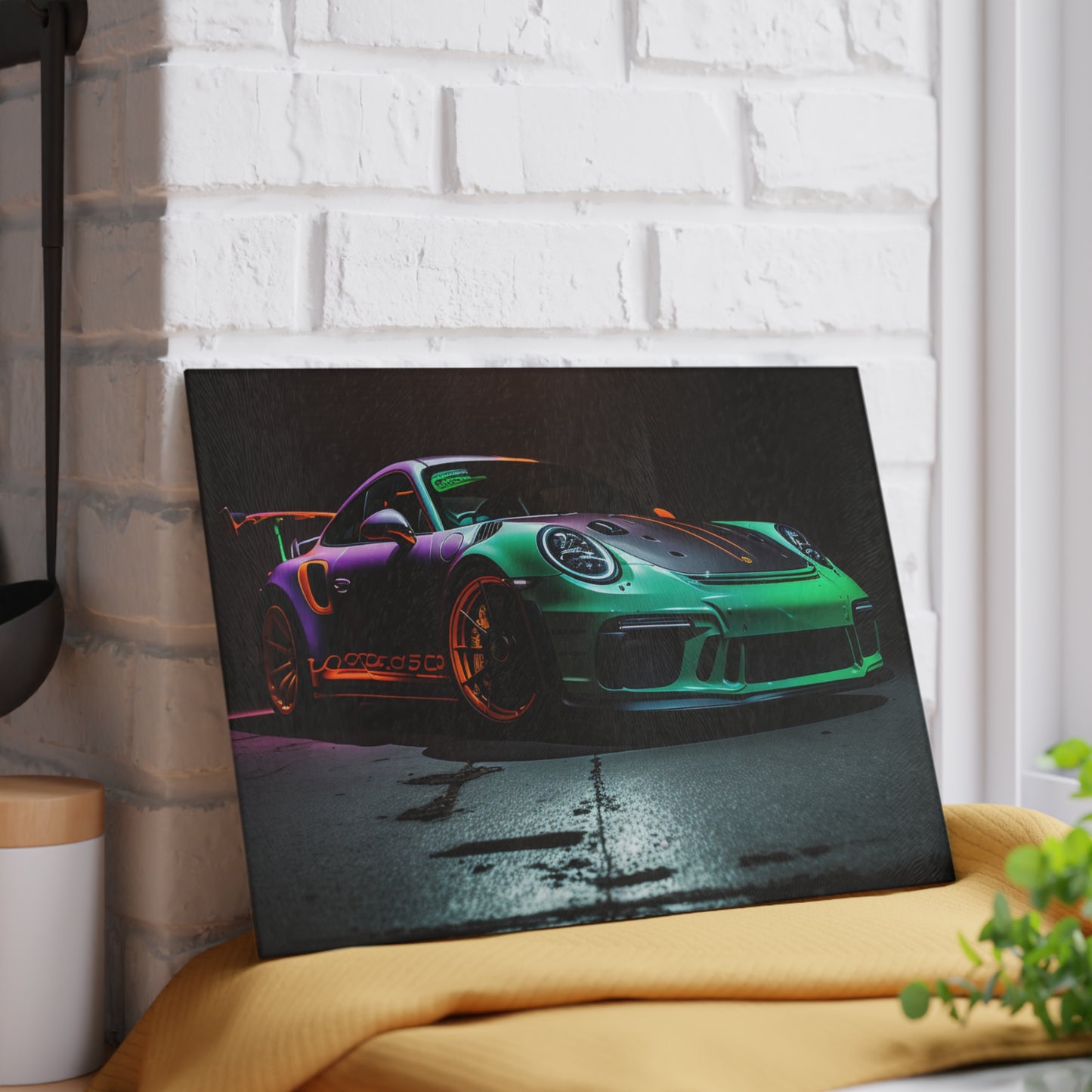 Glass Cutting Board Porsche Color 4