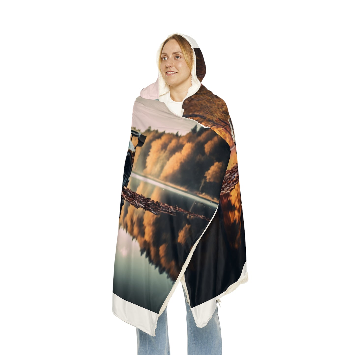 Snuggle Hooded Blanket Ferrari Lake 1