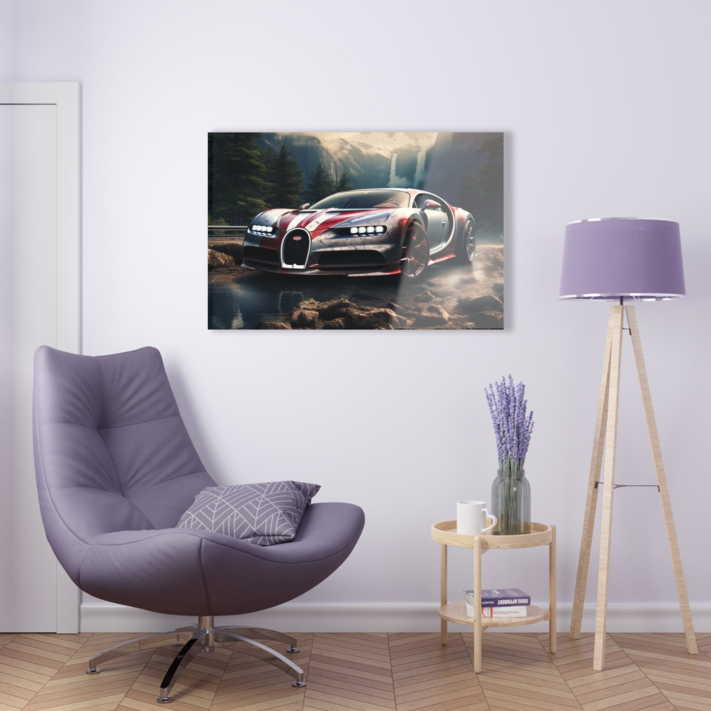 Acrylic Prints Bugatti Waterfall 4