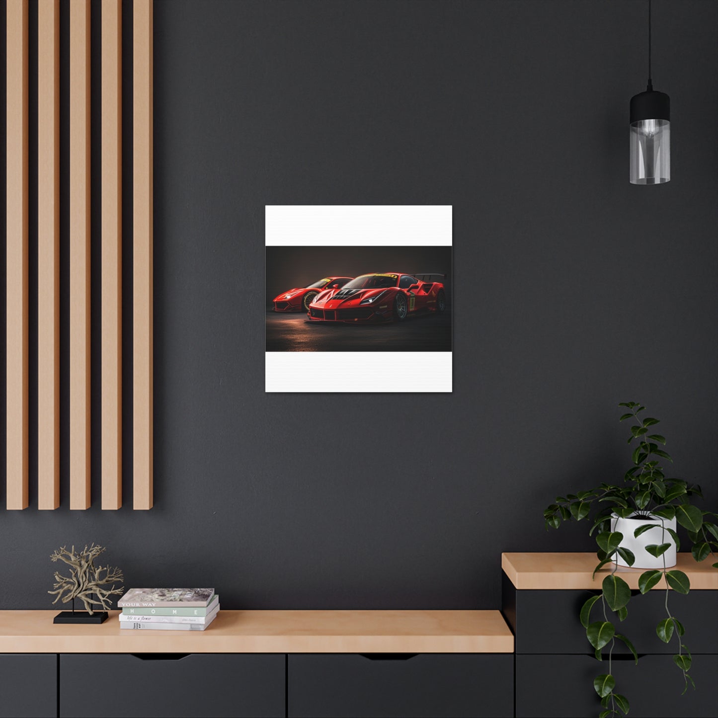 Canvas Gallery Wraps Ferrari Red 4