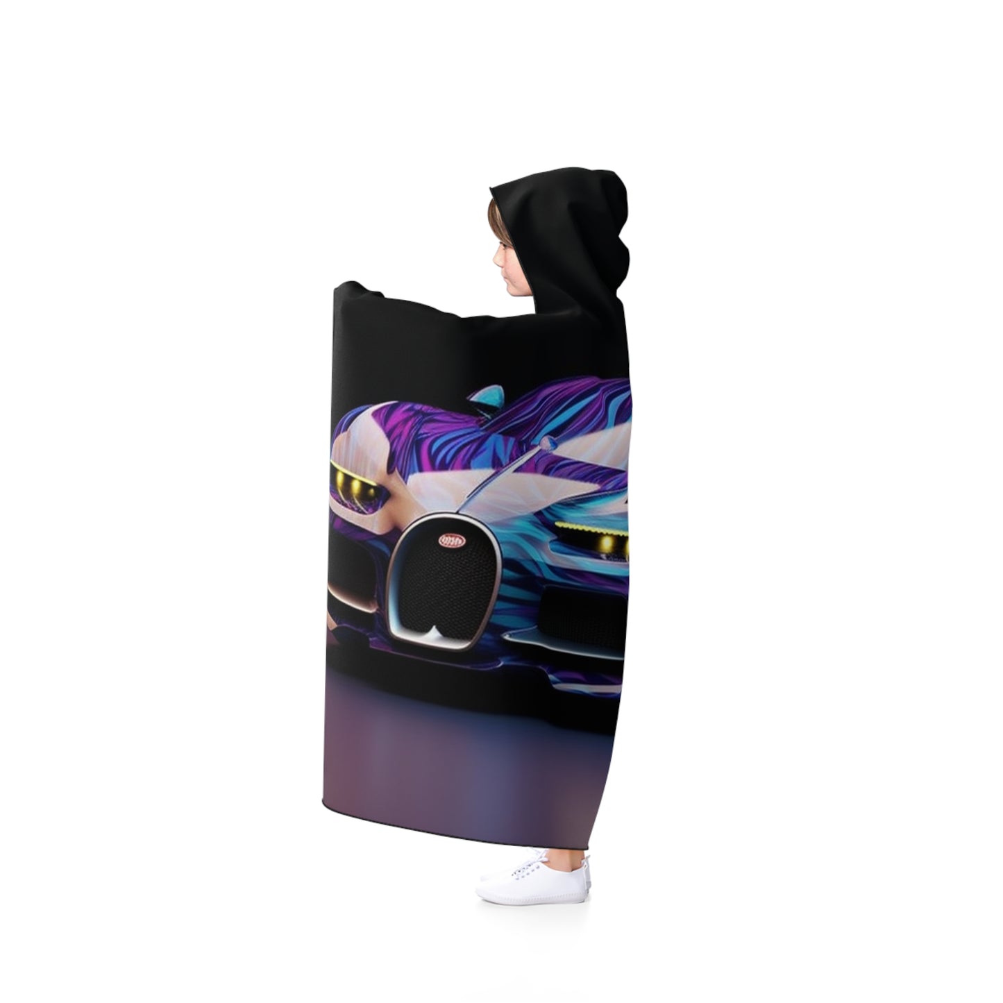 Hooded Blanket Bugatti Abstract Flair 3