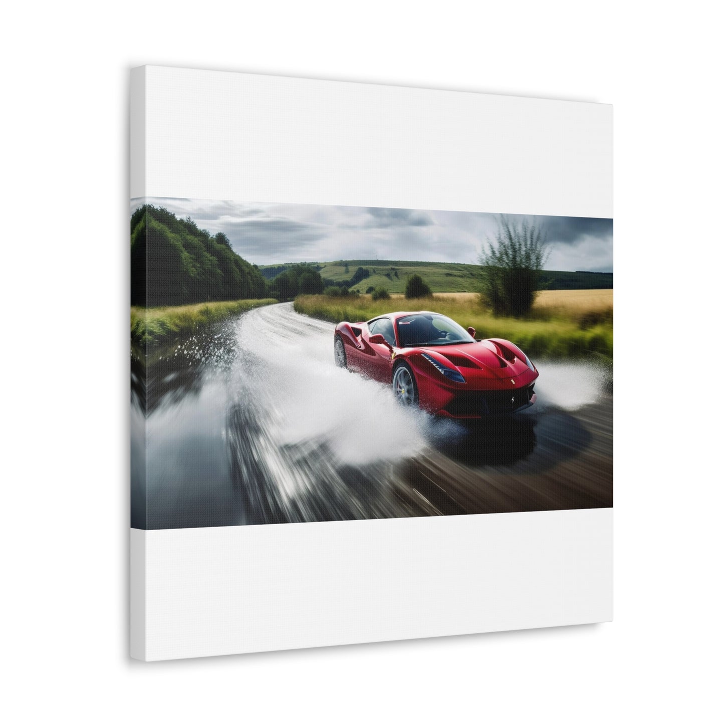 Canvas Gallery Wraps Water Ferrari Splash 4