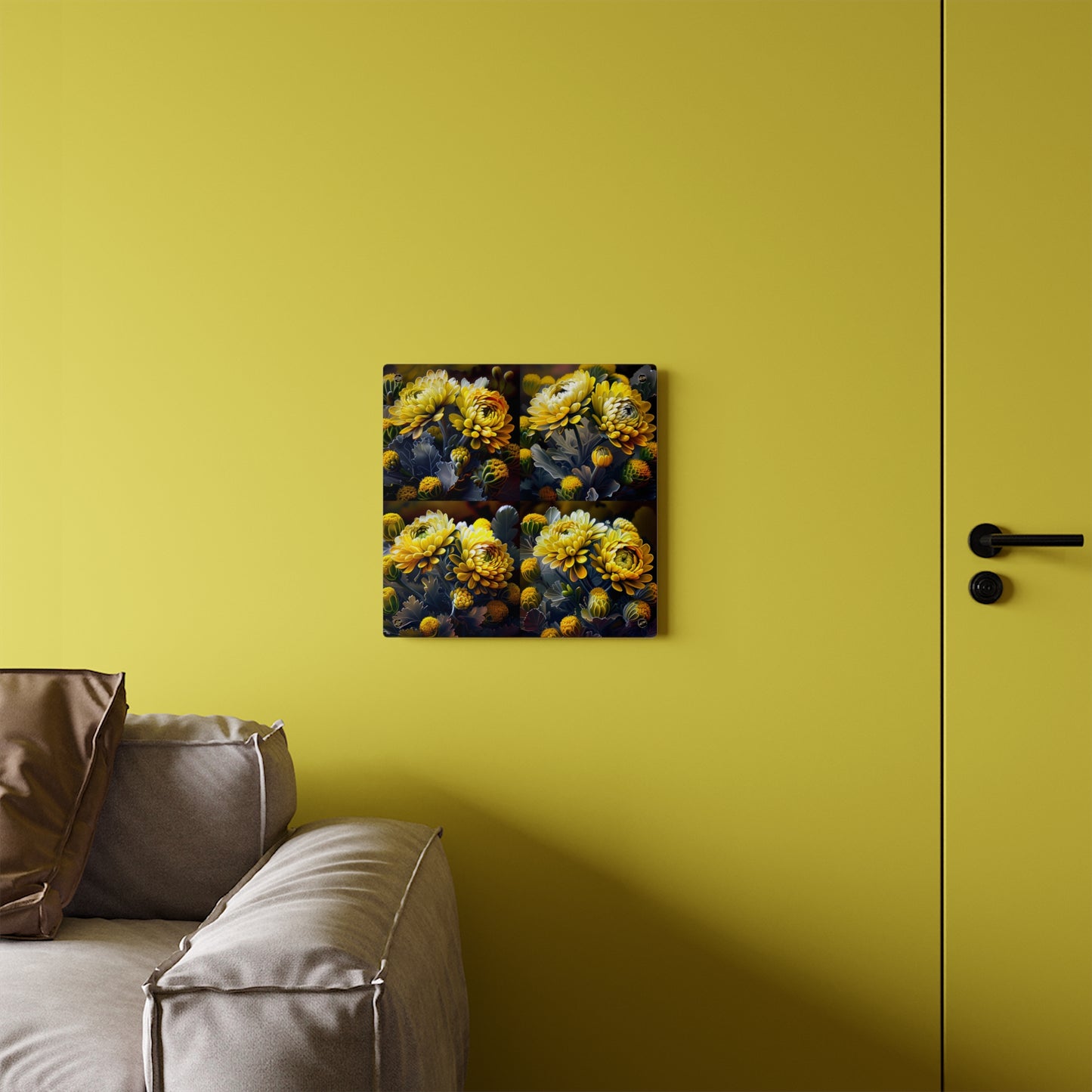 Acrylic Wall Art Panels Yellow Hermosas Flores Amarillas 5