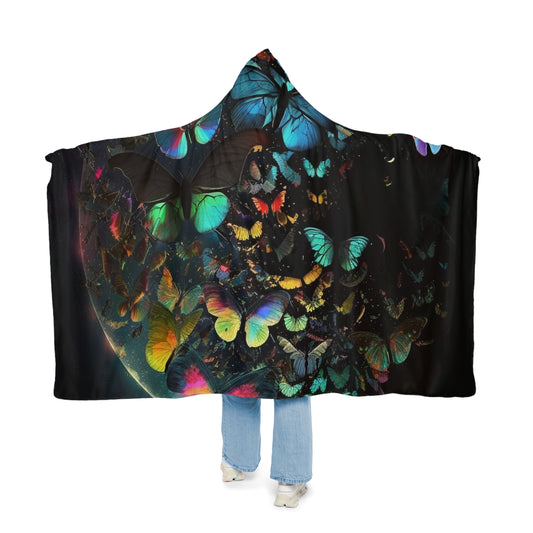Snuggle Hooded Blanket Moon Butterfly 4