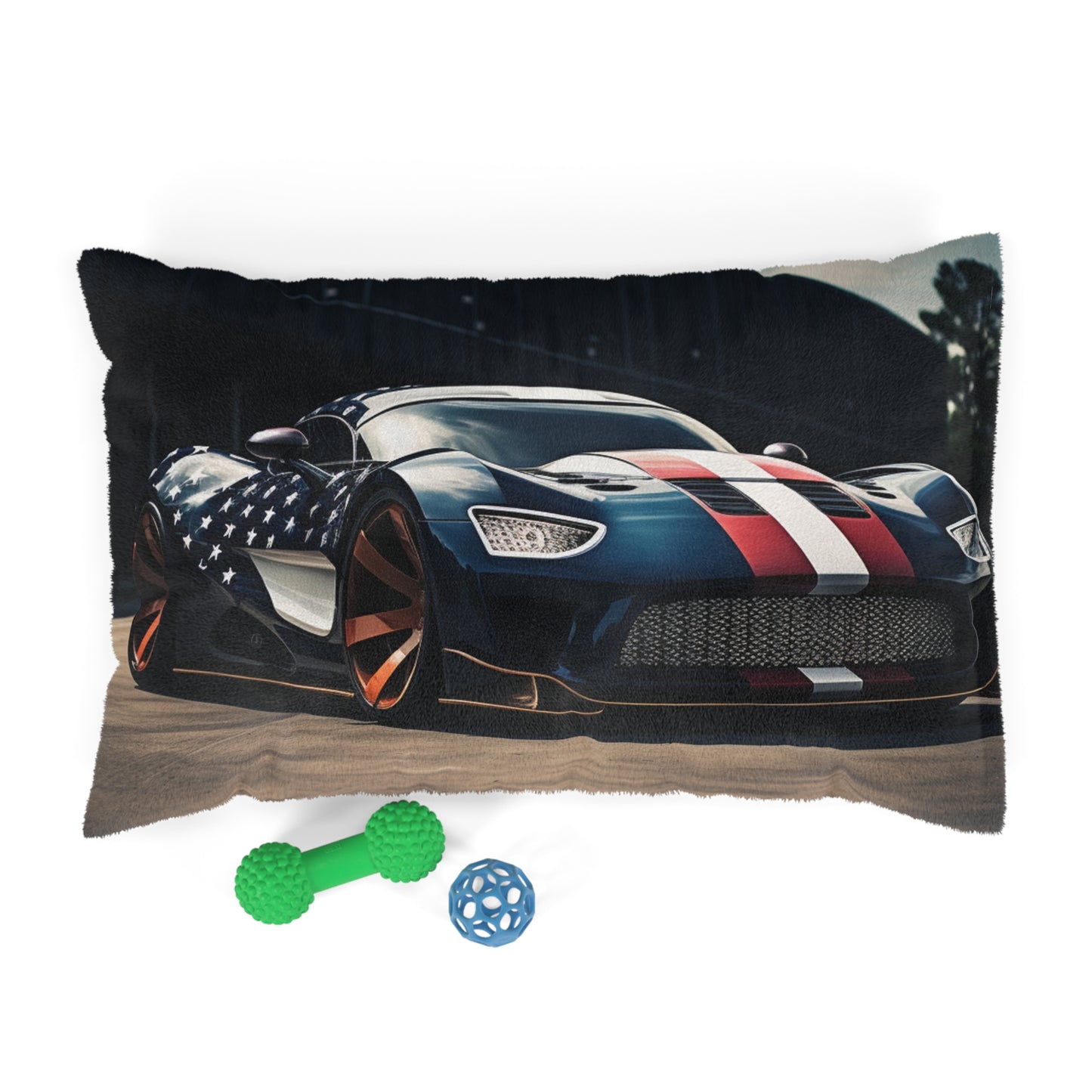 Pet Bed Bugatti Flag American 2