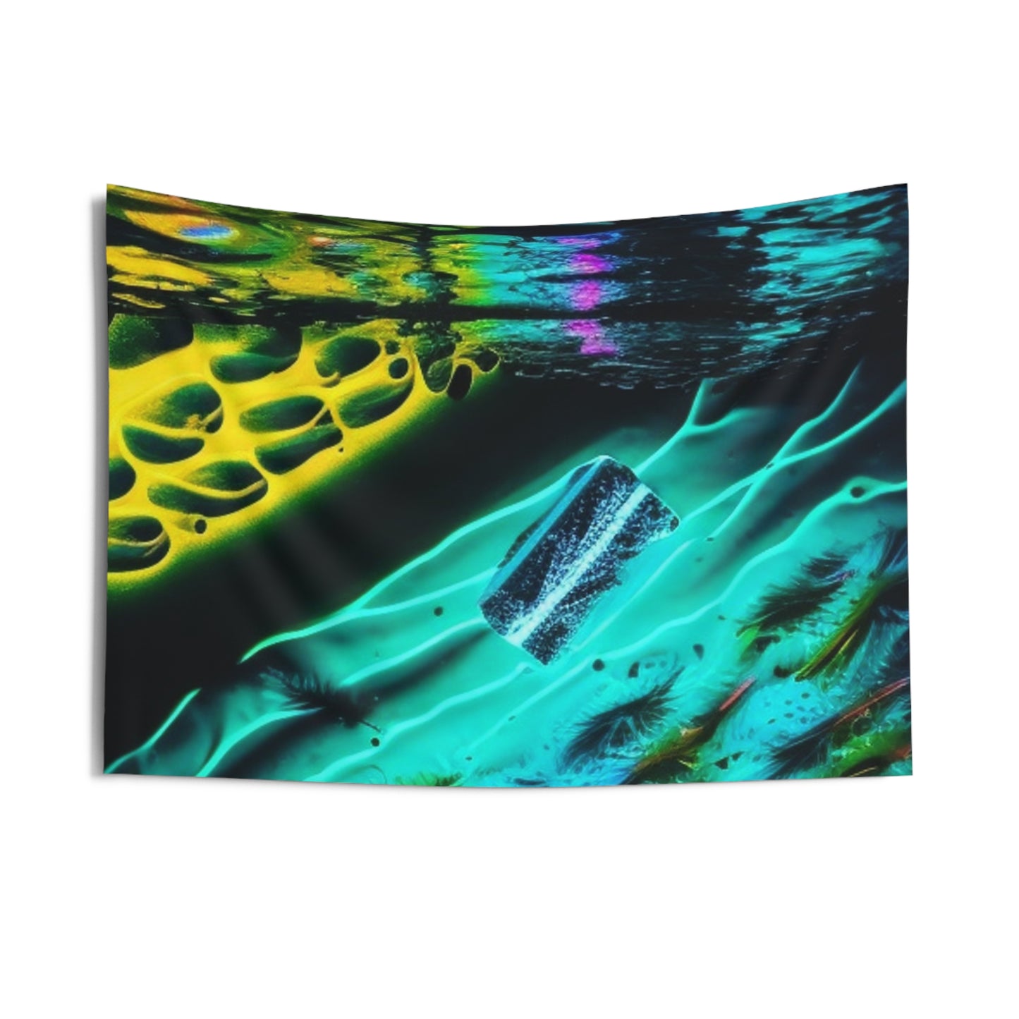 Indoor Wall Tapestries Florescent Glow 2