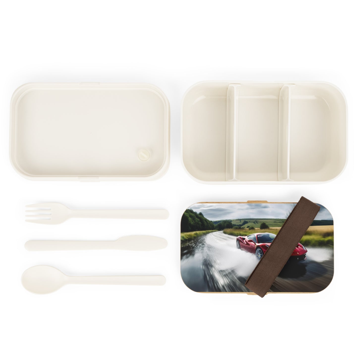 Bento Lunch Box Water Ferrari Splash 4