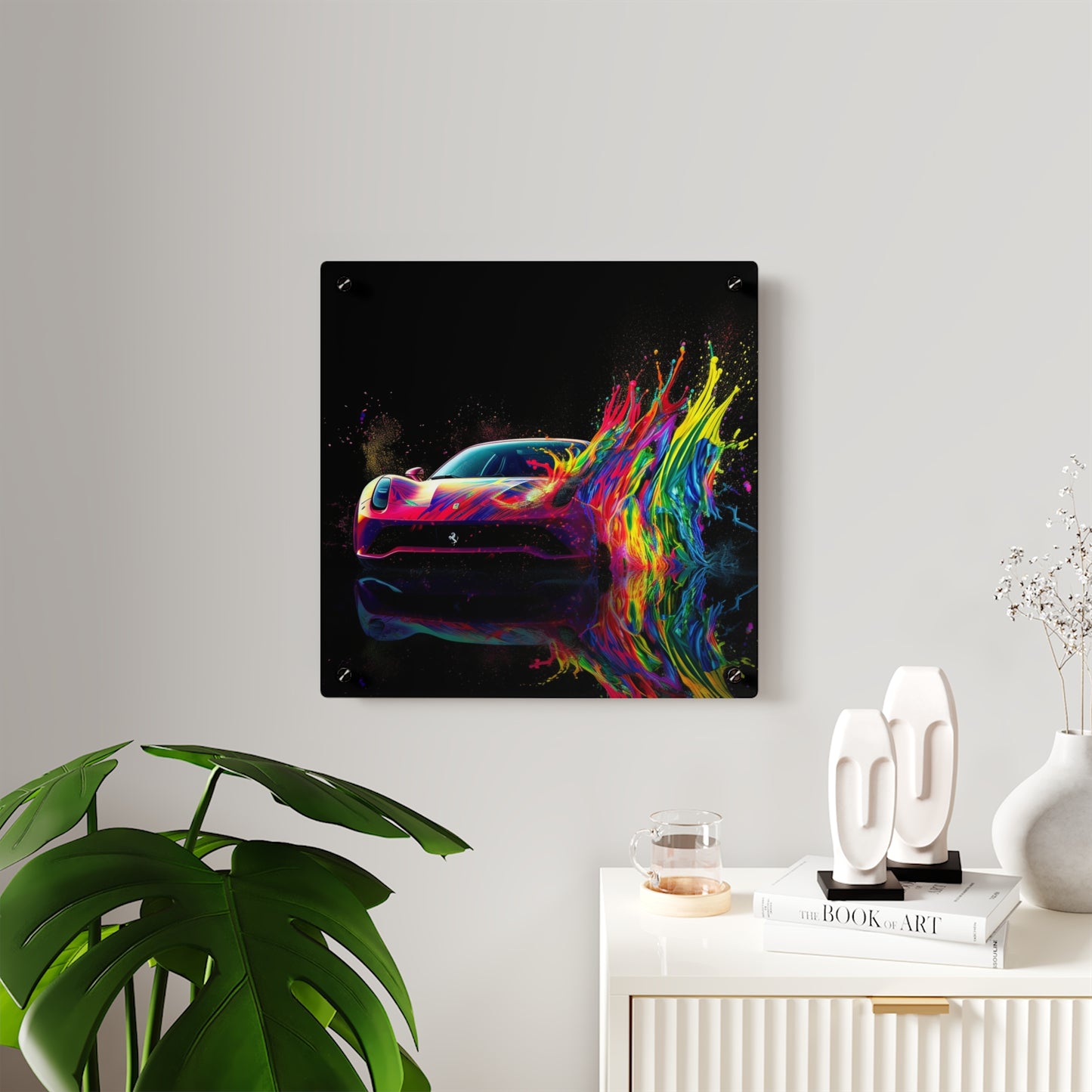 Acrylic Wall Art Panels Ferrari Fusion Water 3