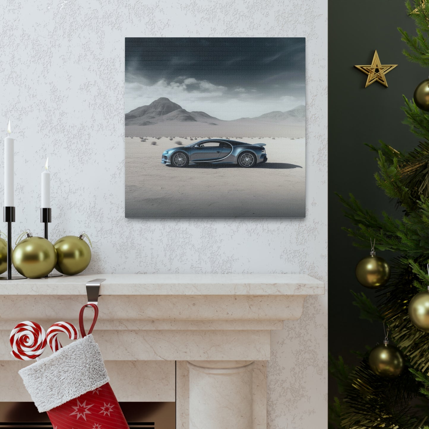 Canvas Gallery Wraps Bugatti Real Look 1