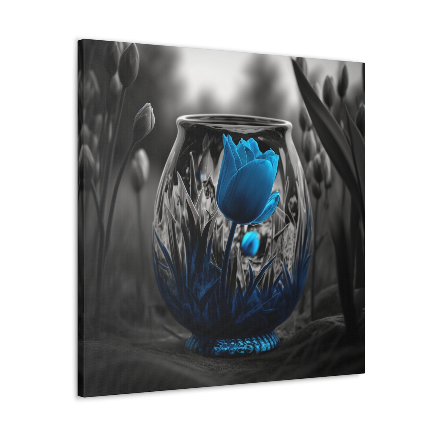Canvas Gallery Wraps Tulip Blue 6