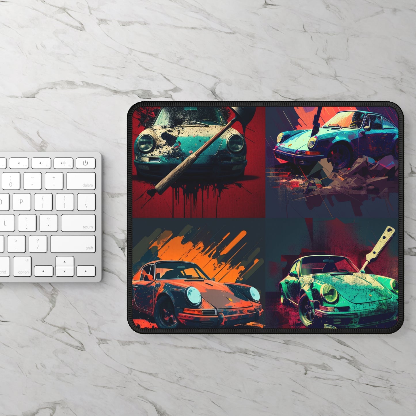 Gaming Mouse Pad  Porsche Abstract 5