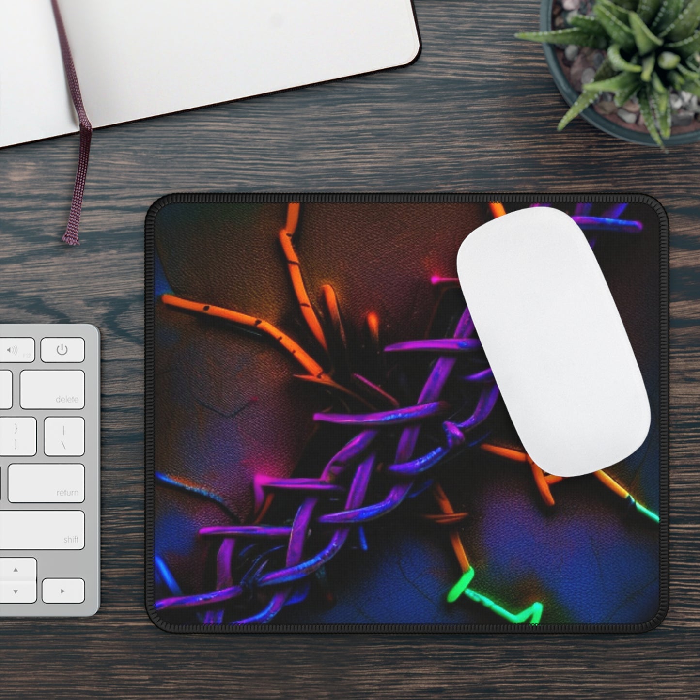 Gaming Mouse Pad  Macro Neon Barbs 2