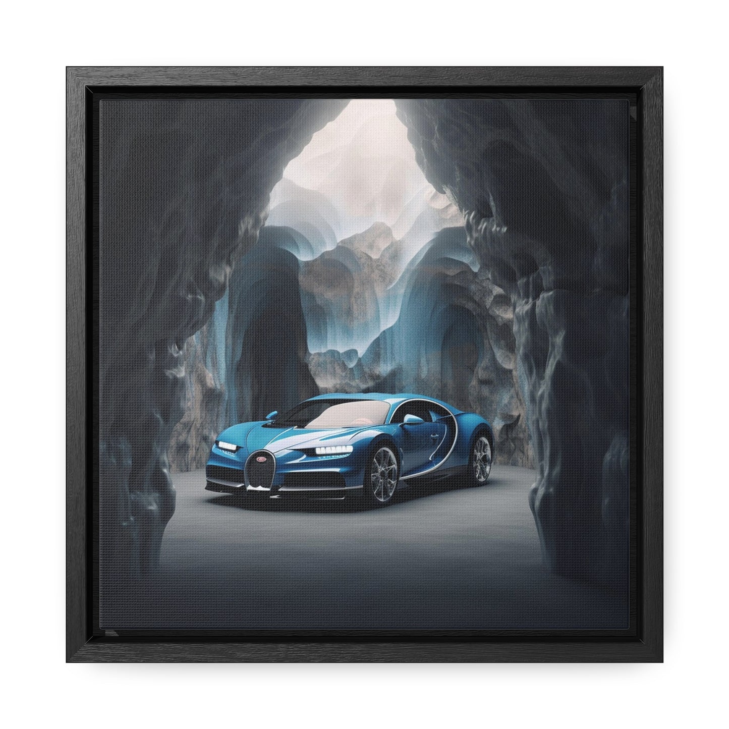 Gallery Canvas Wraps, Square Frame Bugatti Real Look 2