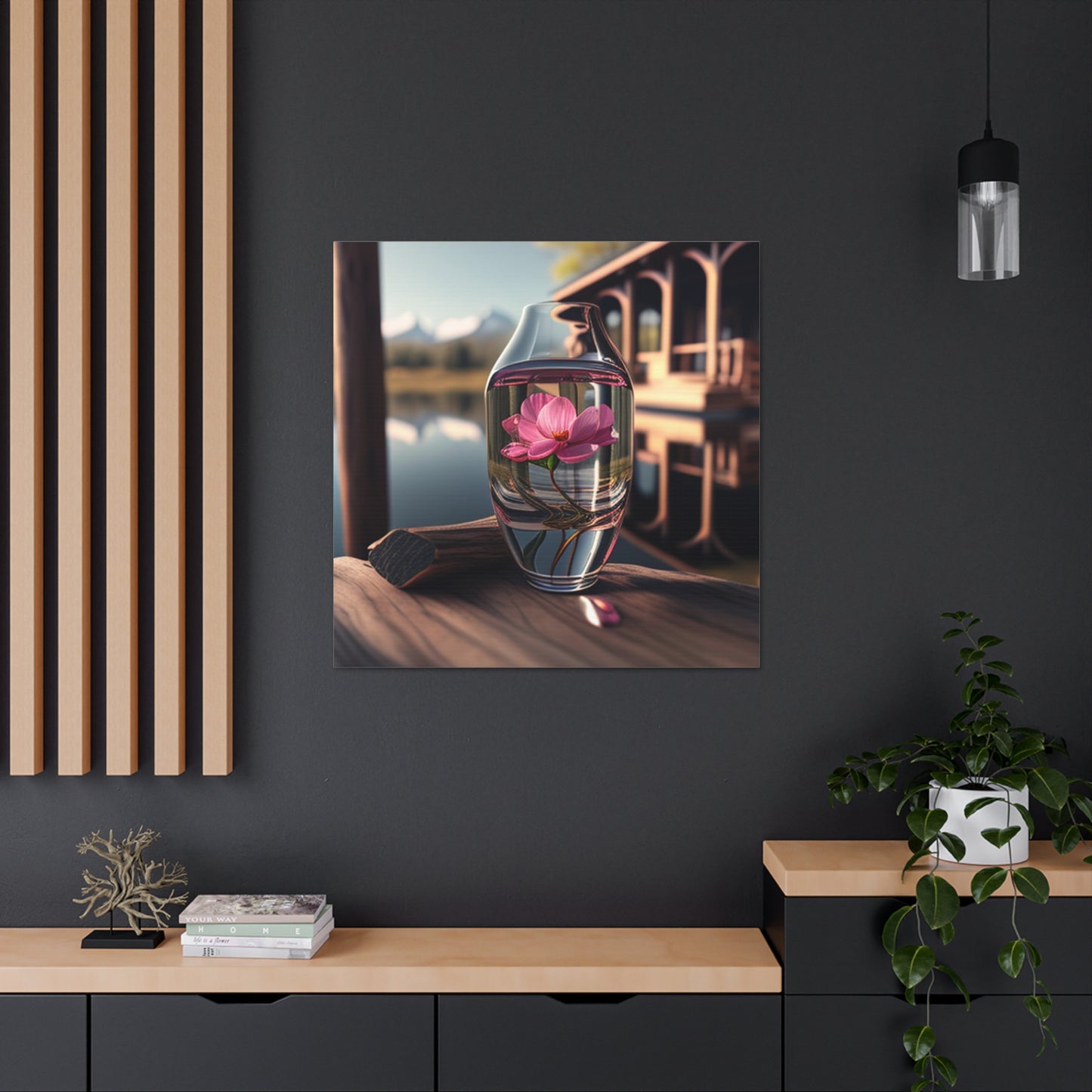 Canvas Gallery Wraps Pink Magnolia 3