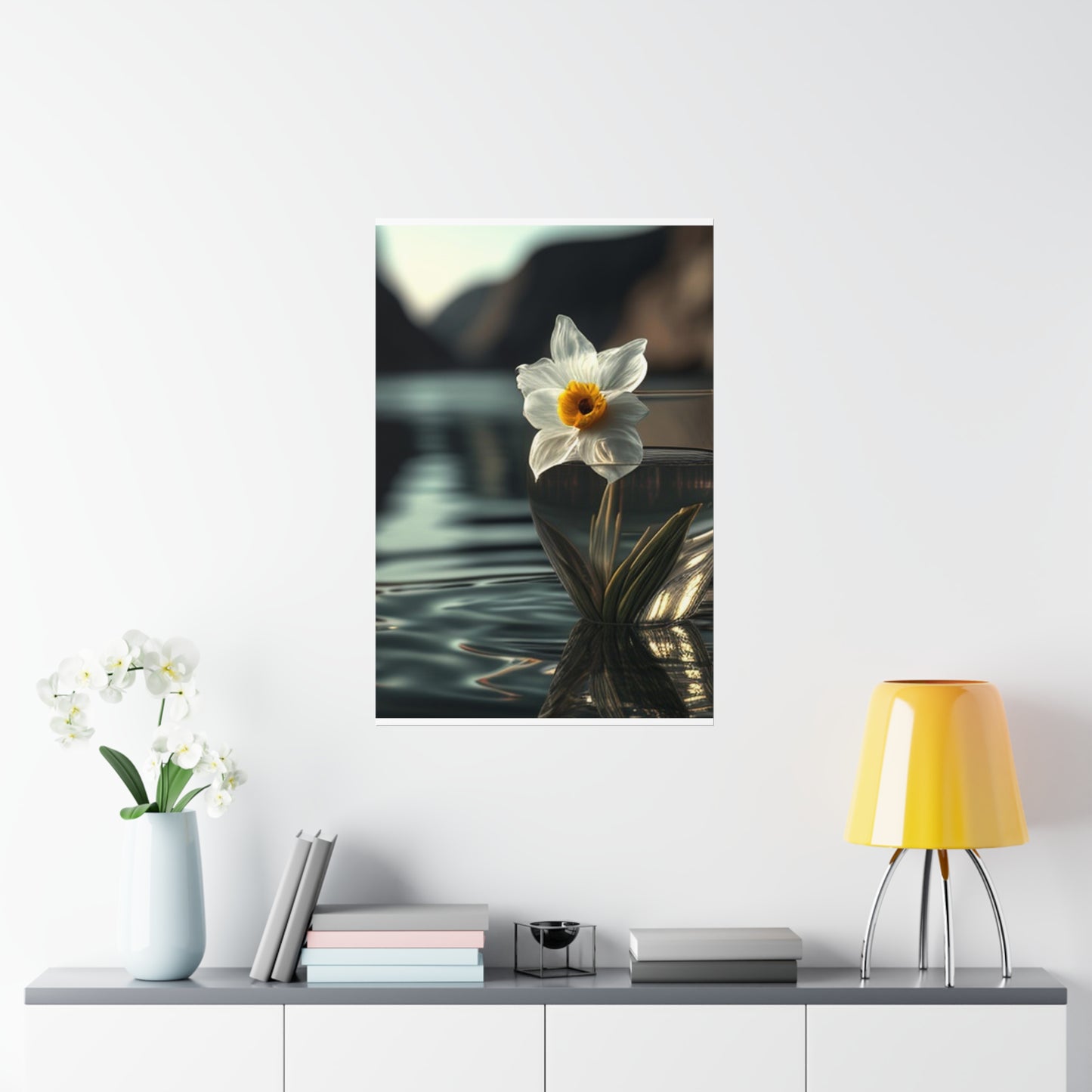 Premium Matte Vertical Posters Daffodil 2