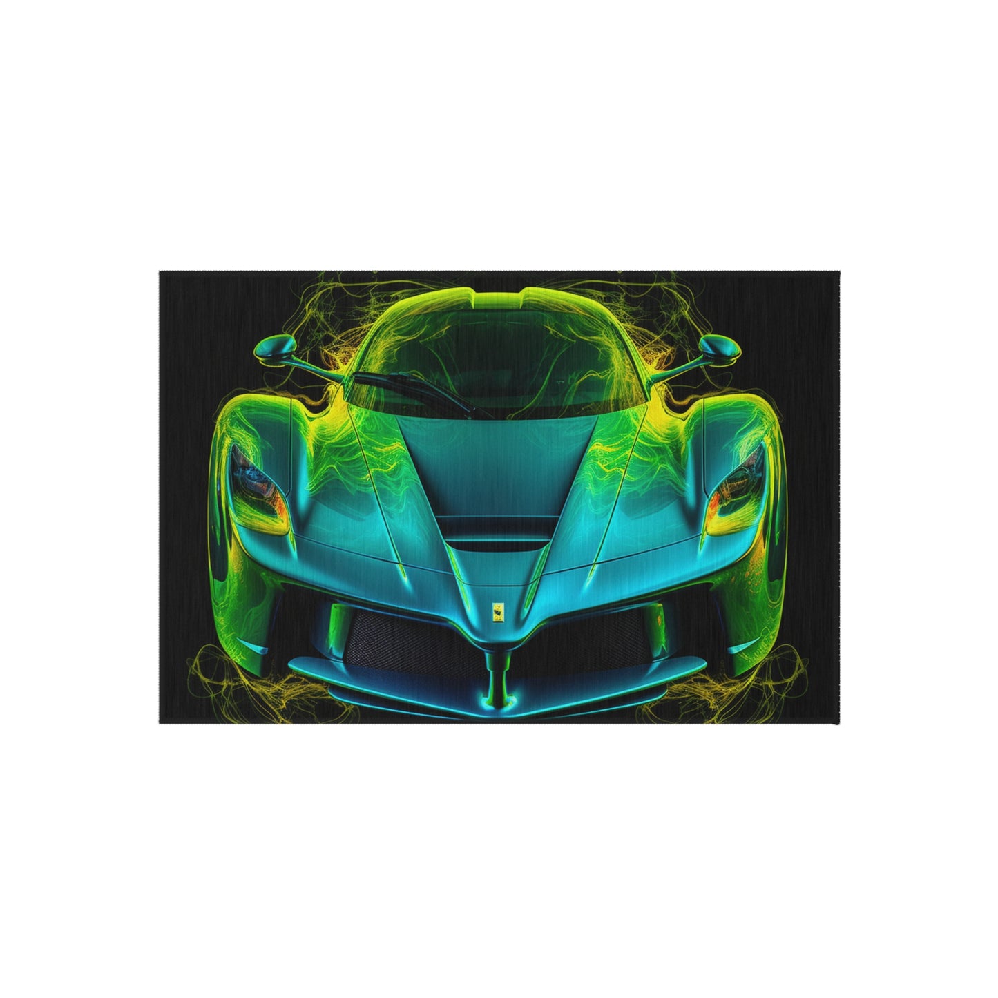 Outdoor Rug  Ferrari Neon 2