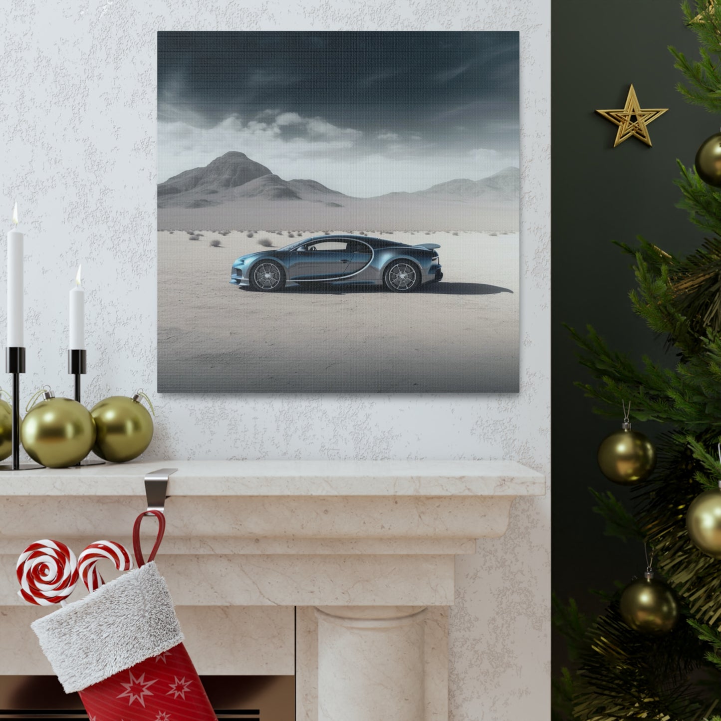 Canvas Gallery Wraps Bugatti Real Look 1