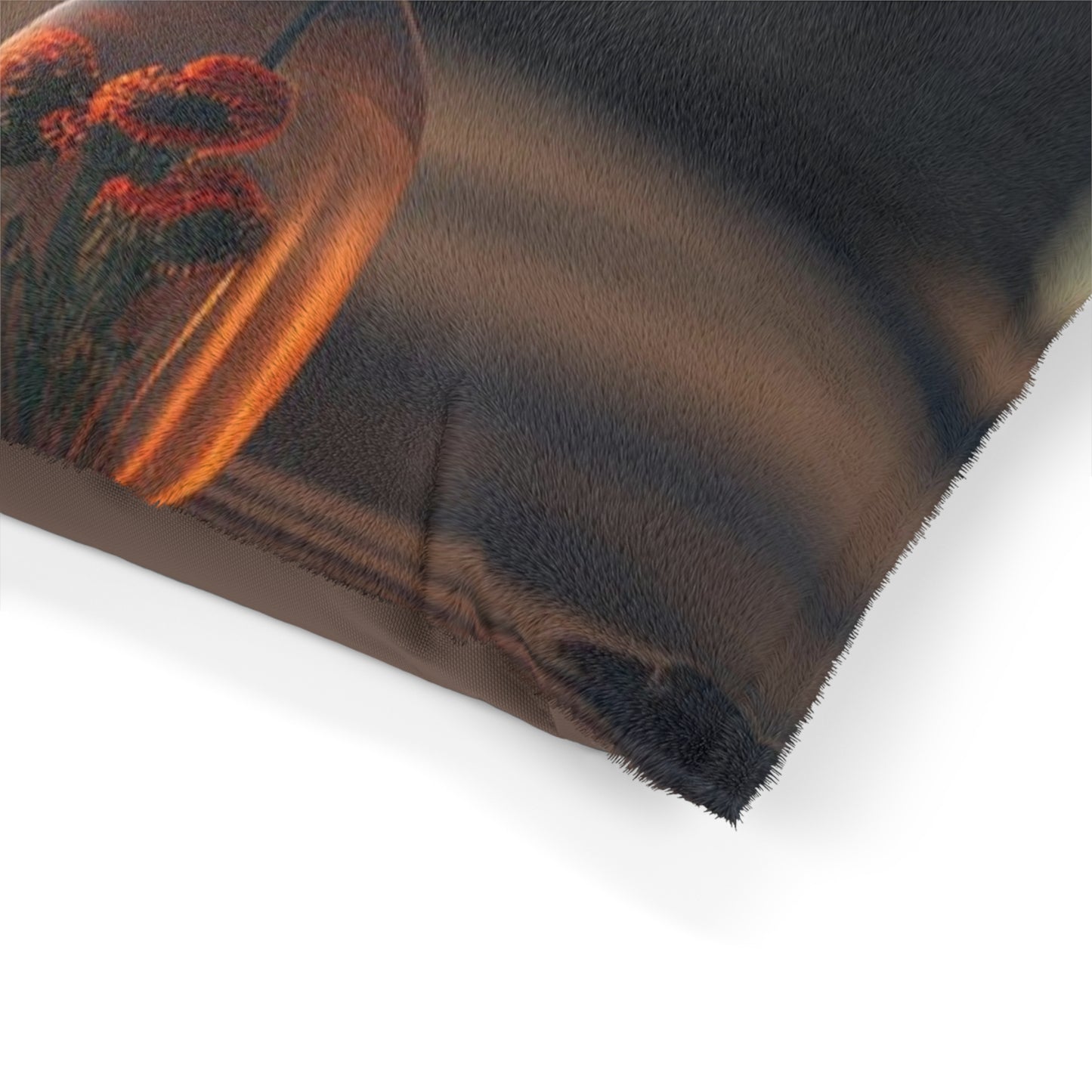 Pet Bed Orange Poppy in a Vase 3