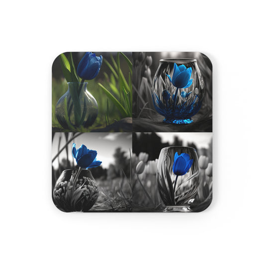 Corkwood Coaster Set Tulip 5