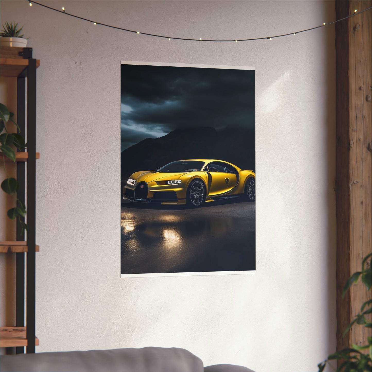 Premium Matte Vertical Posters Bugatti Real Look 4