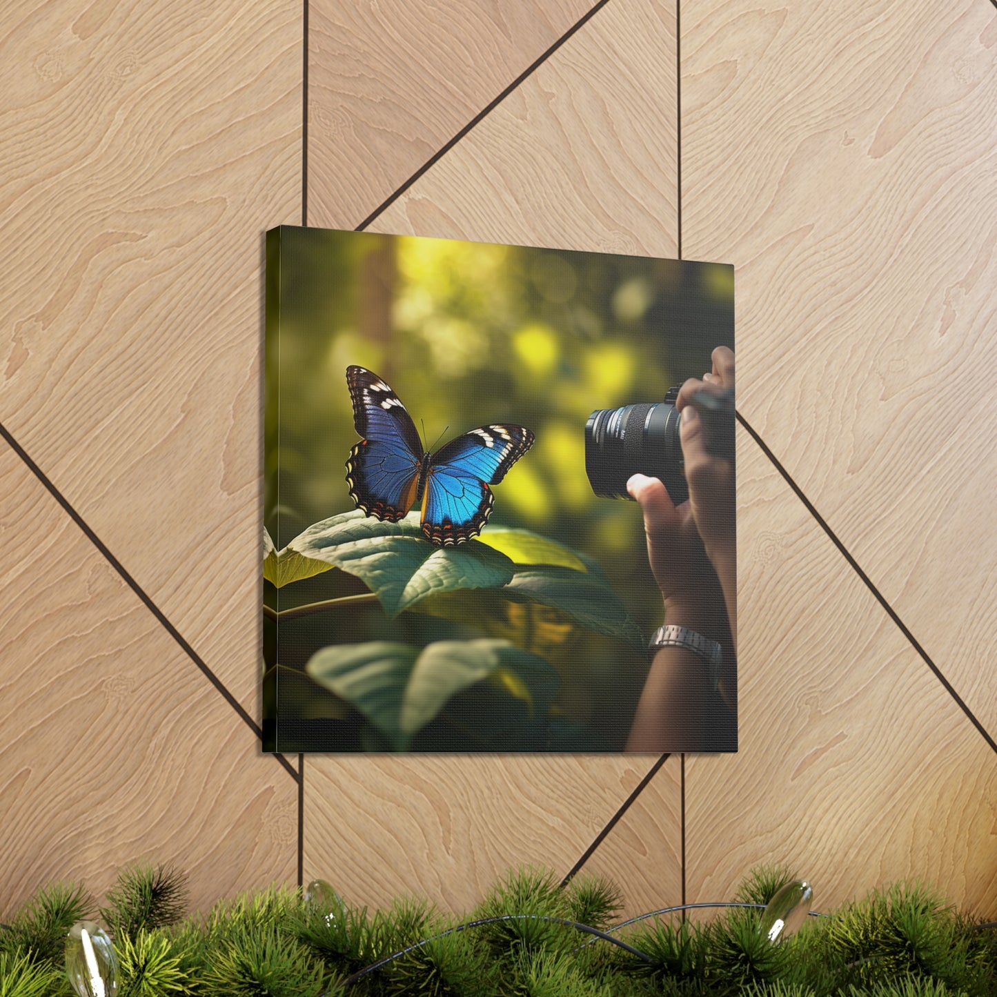 Canvas Gallery Wraps Jungle Butterfly 3