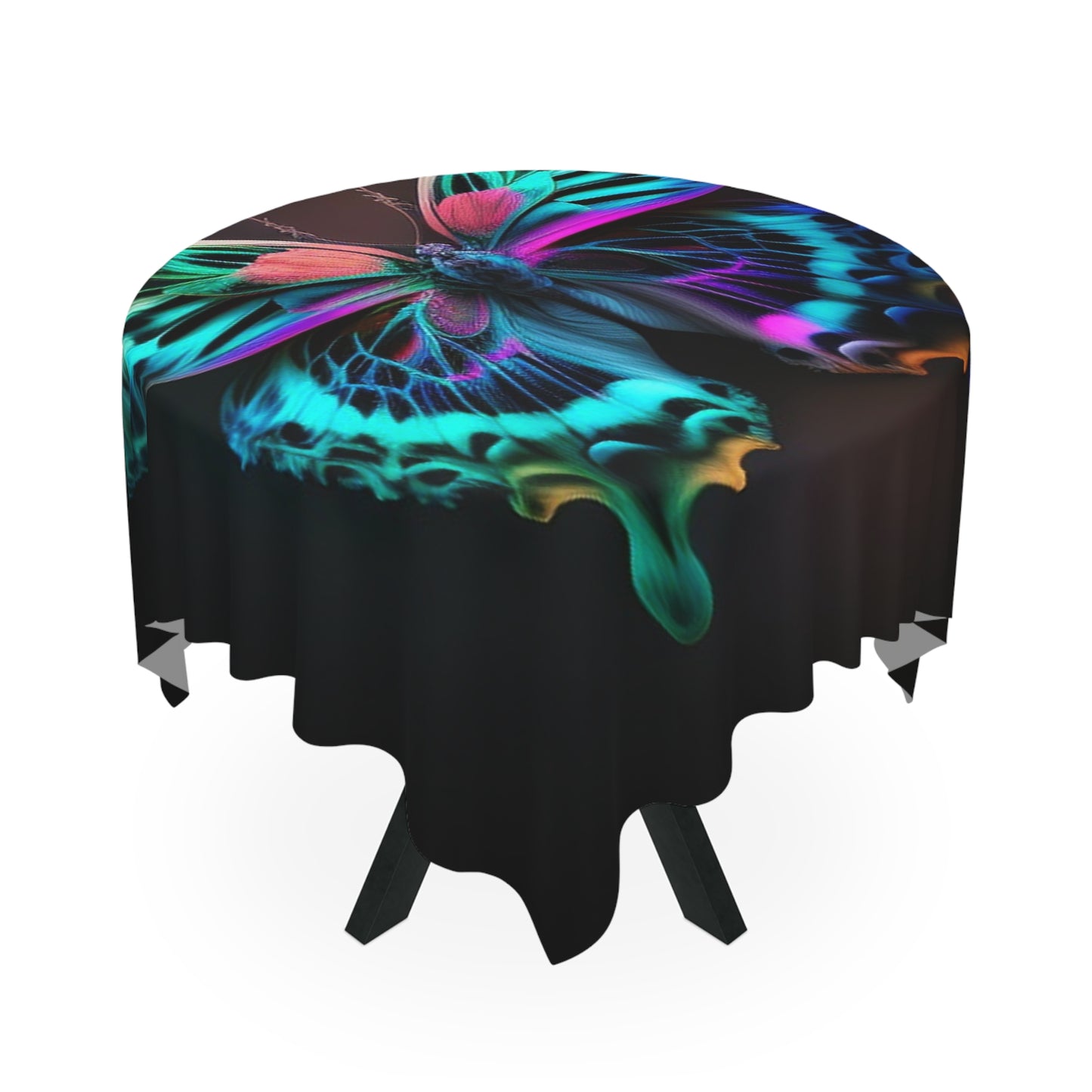 Tablecloth Neon Butterfly Fusion 1