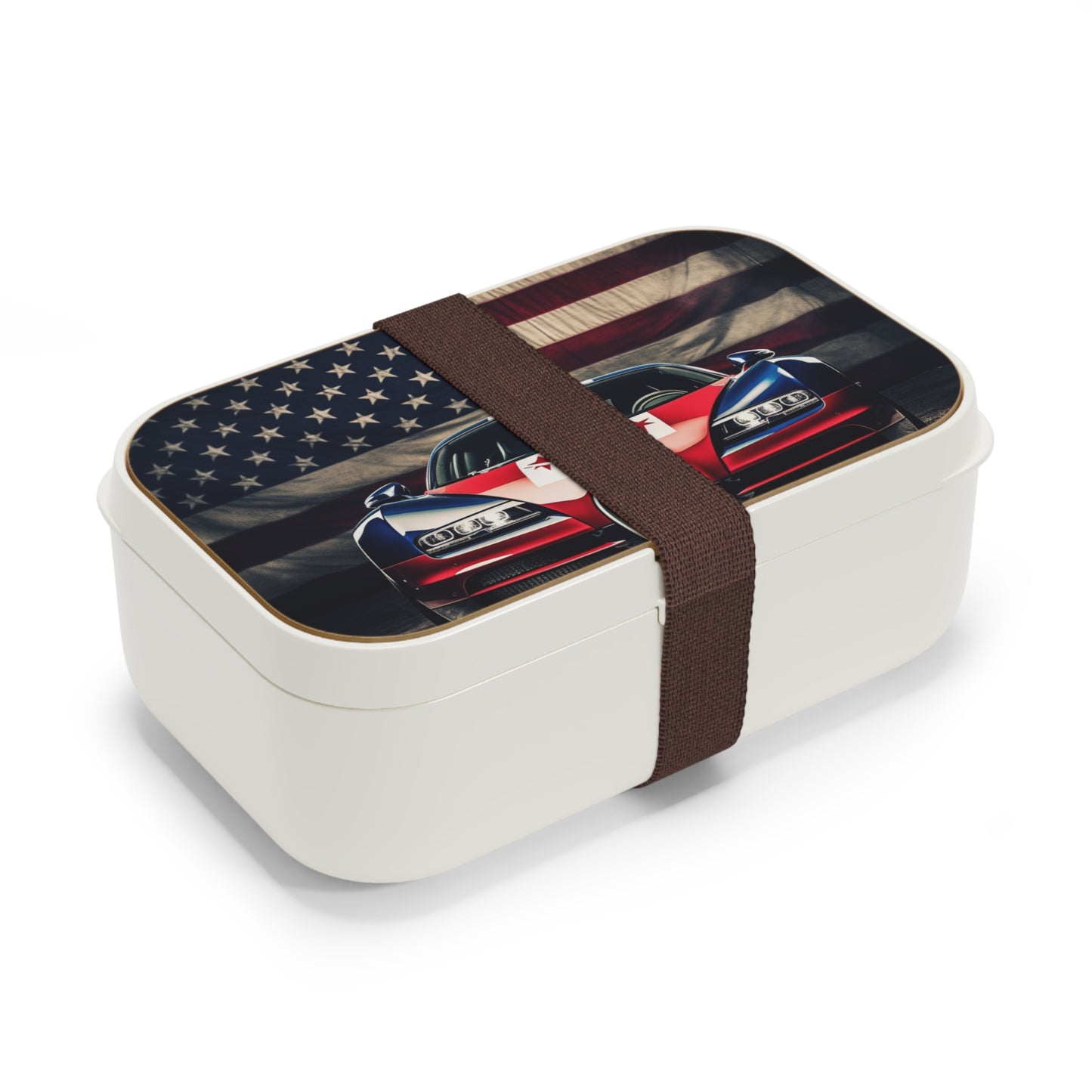 Bento Lunch Box Bugatti American Flag 3