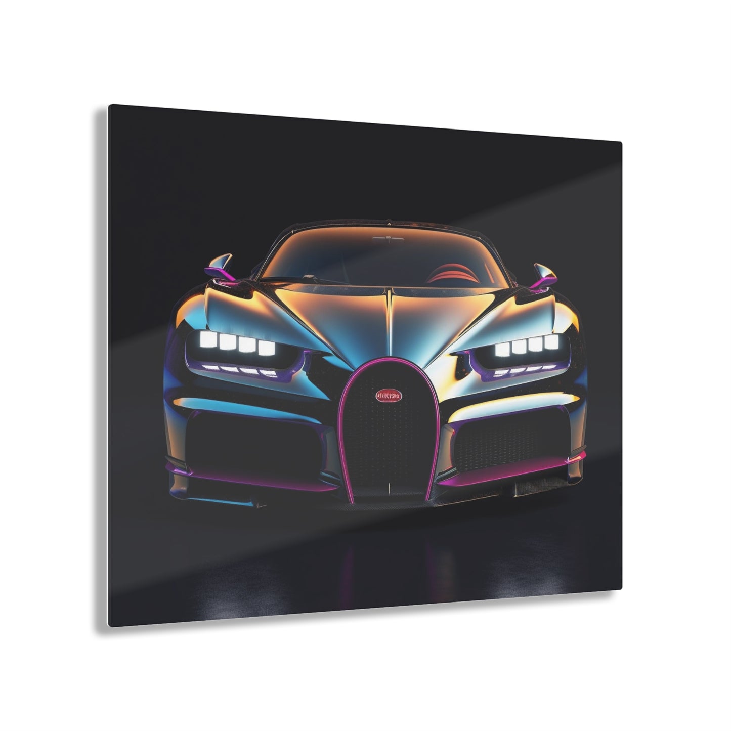 Acrylic Prints Hyper Bugatti Chiron 1