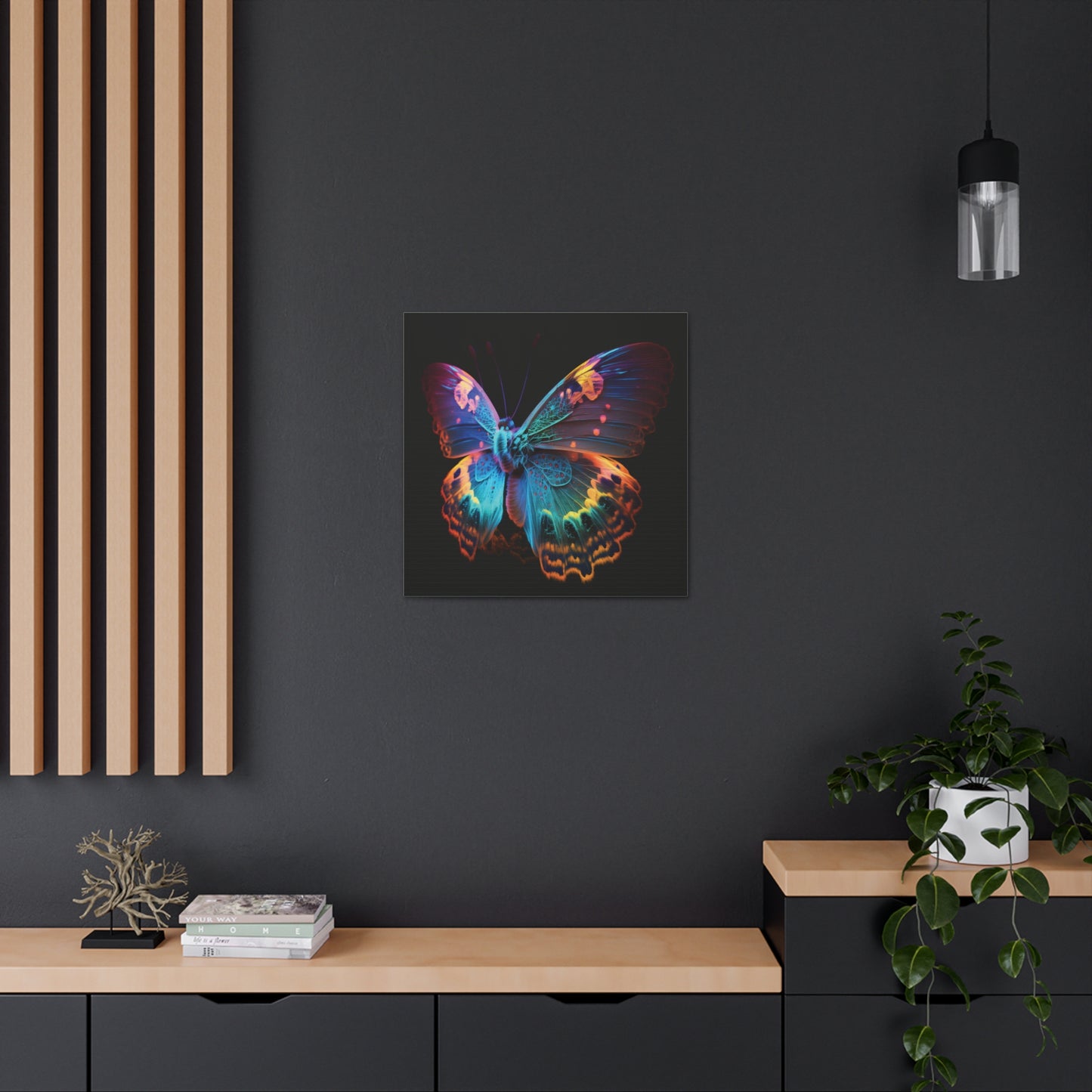 Canvas Gallery Wraps Raw Hyper Color Butterfly 4