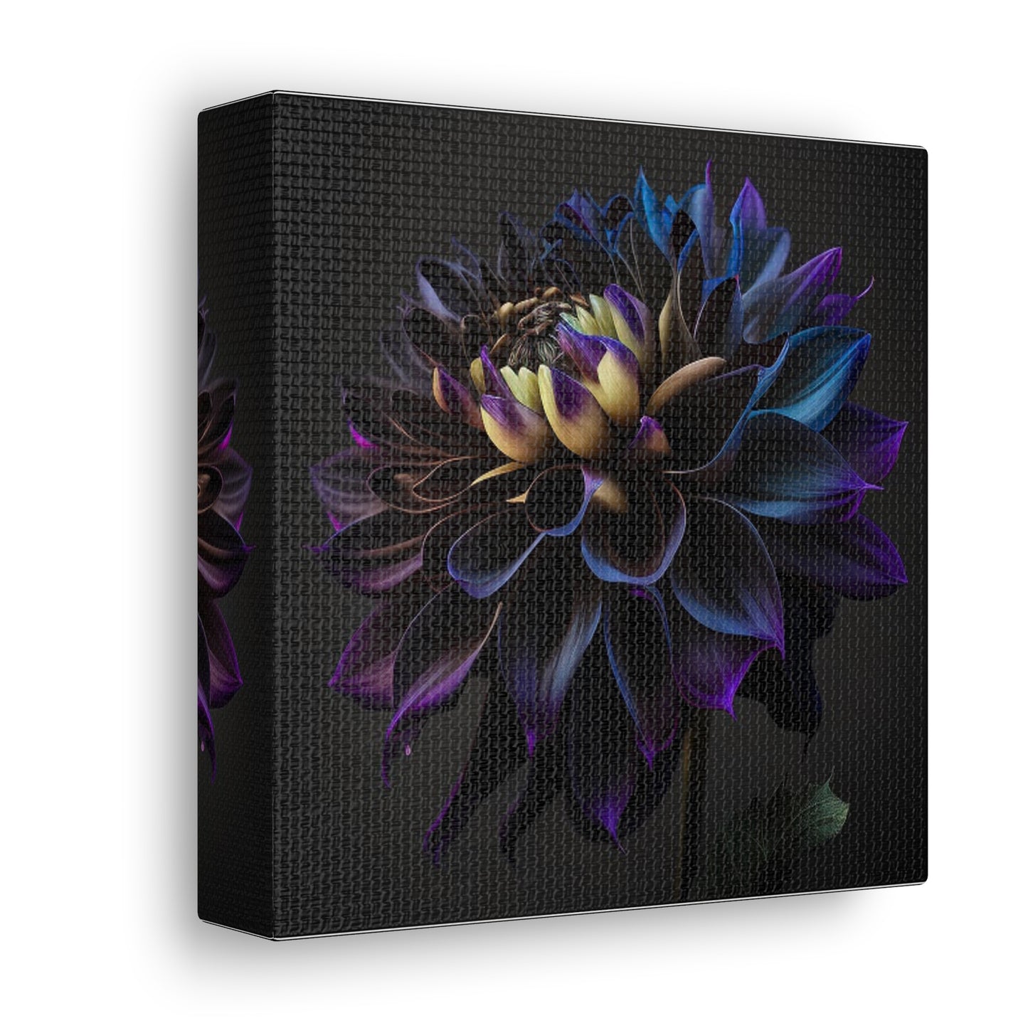 Canvas Gallery Wraps Dahlia Purple 1