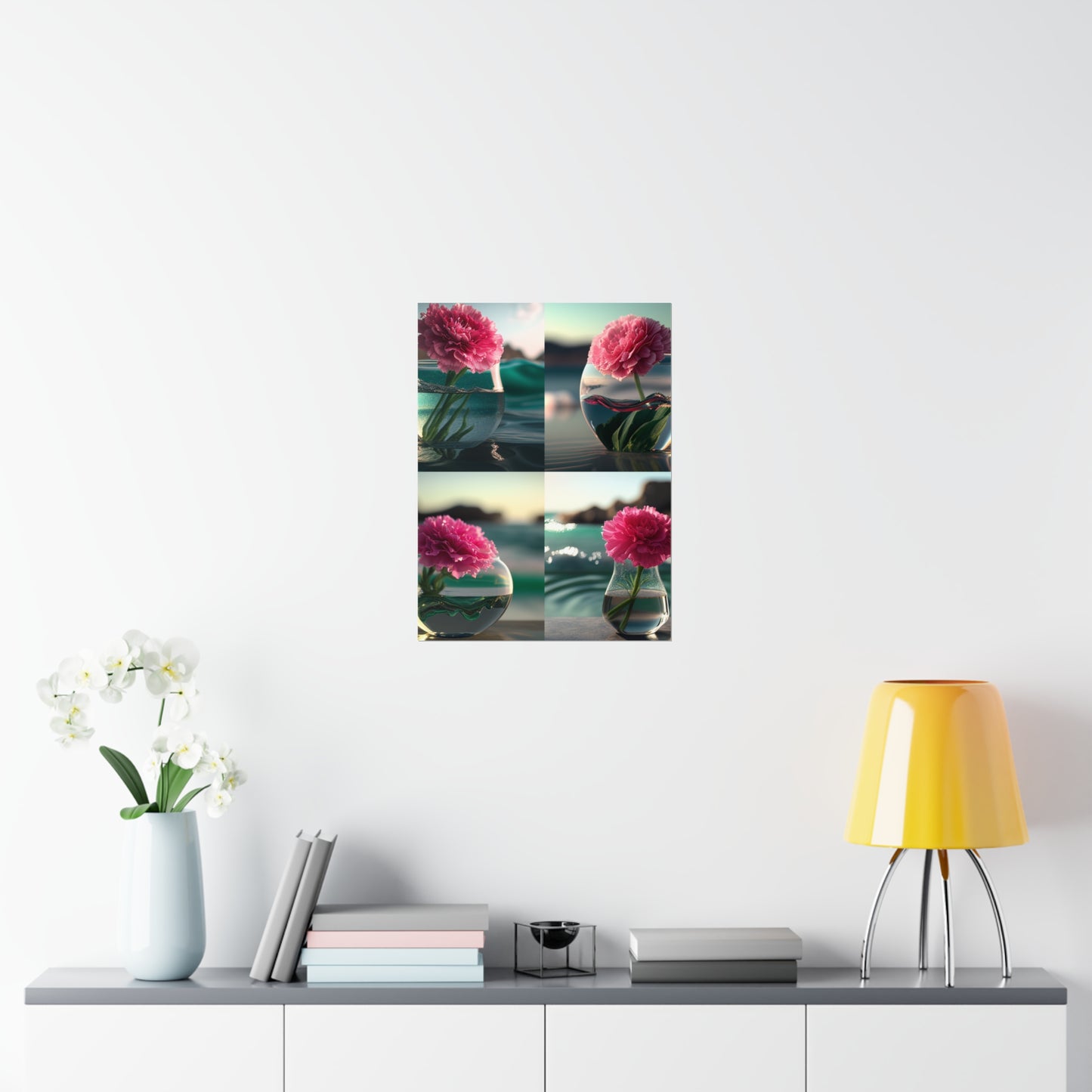 Premium Matte Vertical Posters Carnation 5