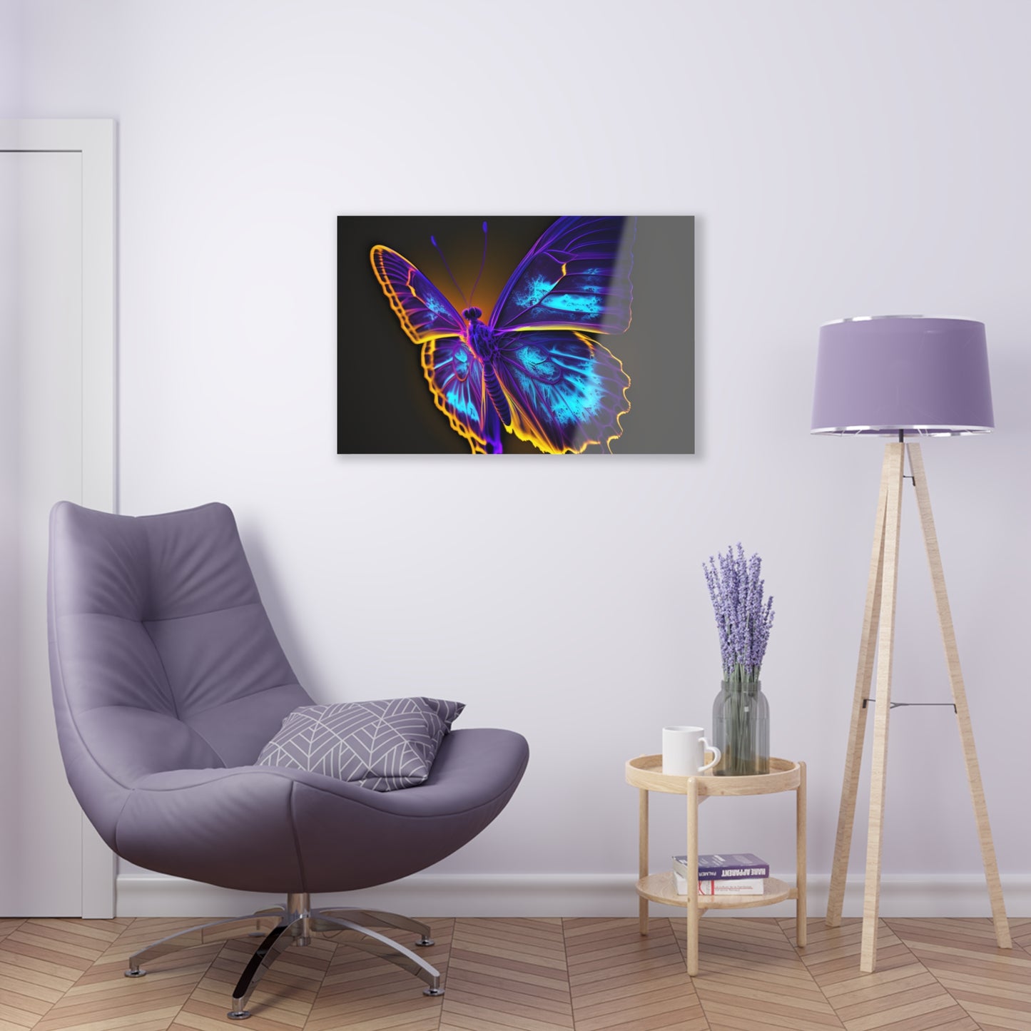 Acrylic Prints Thermal Butterfly 4