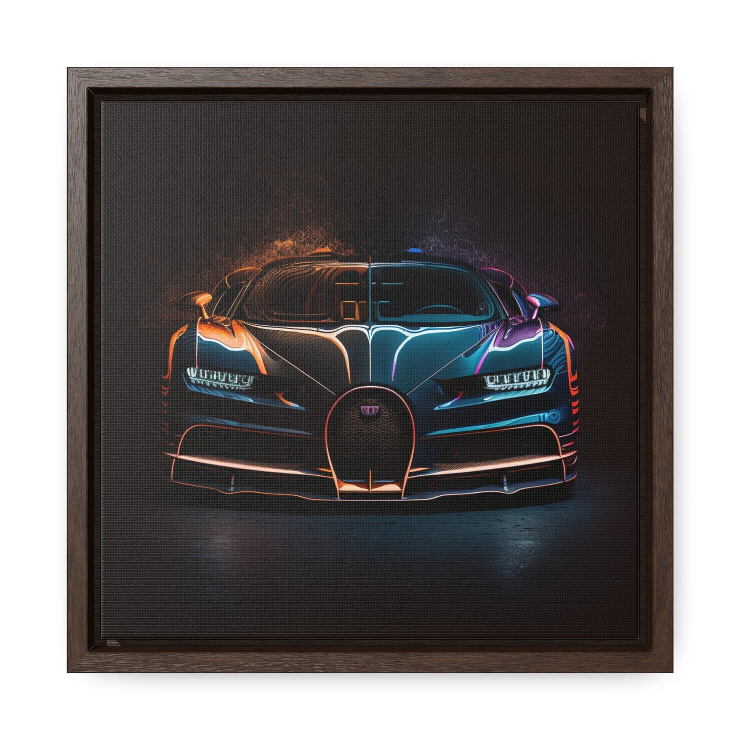 Gallery Canvas Wraps, Square Frame Bugatti Chiron Super 3