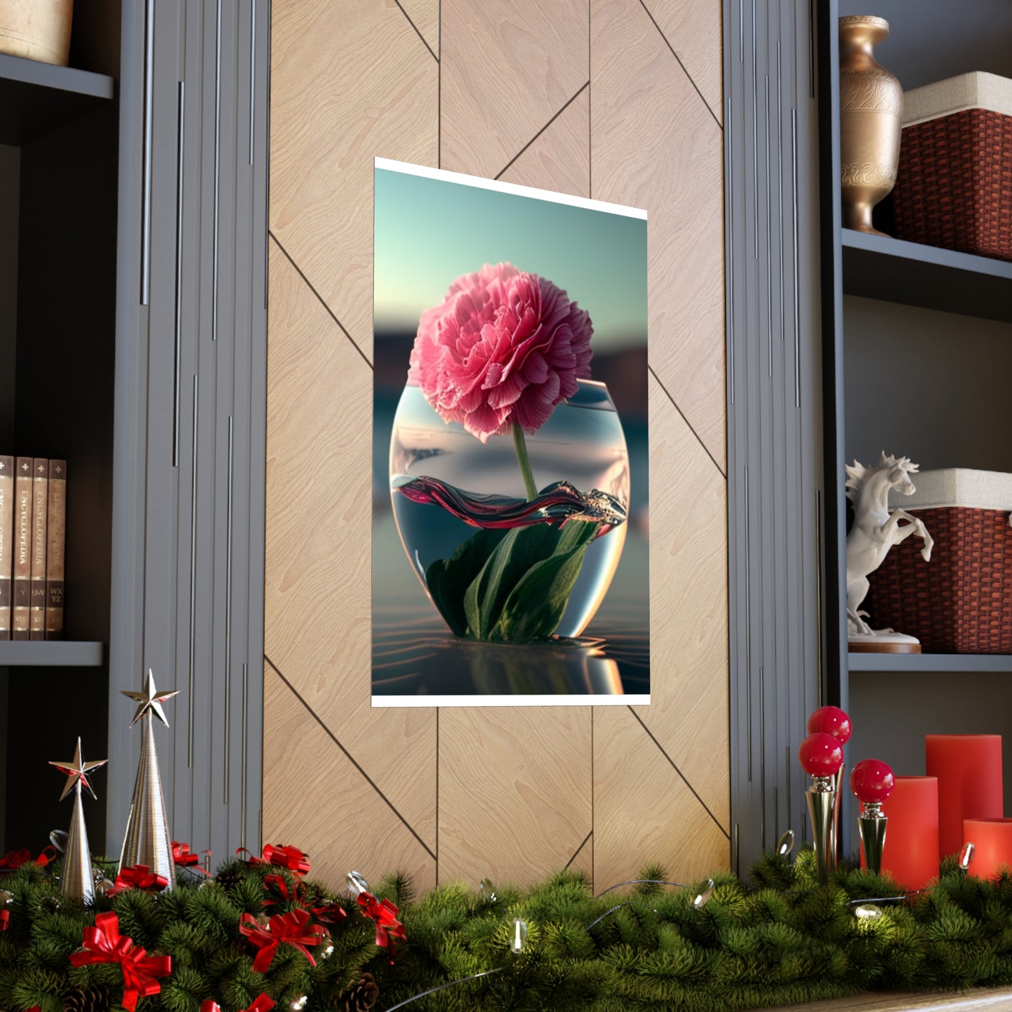 Premium Matte Vertical Posters Carnation 2