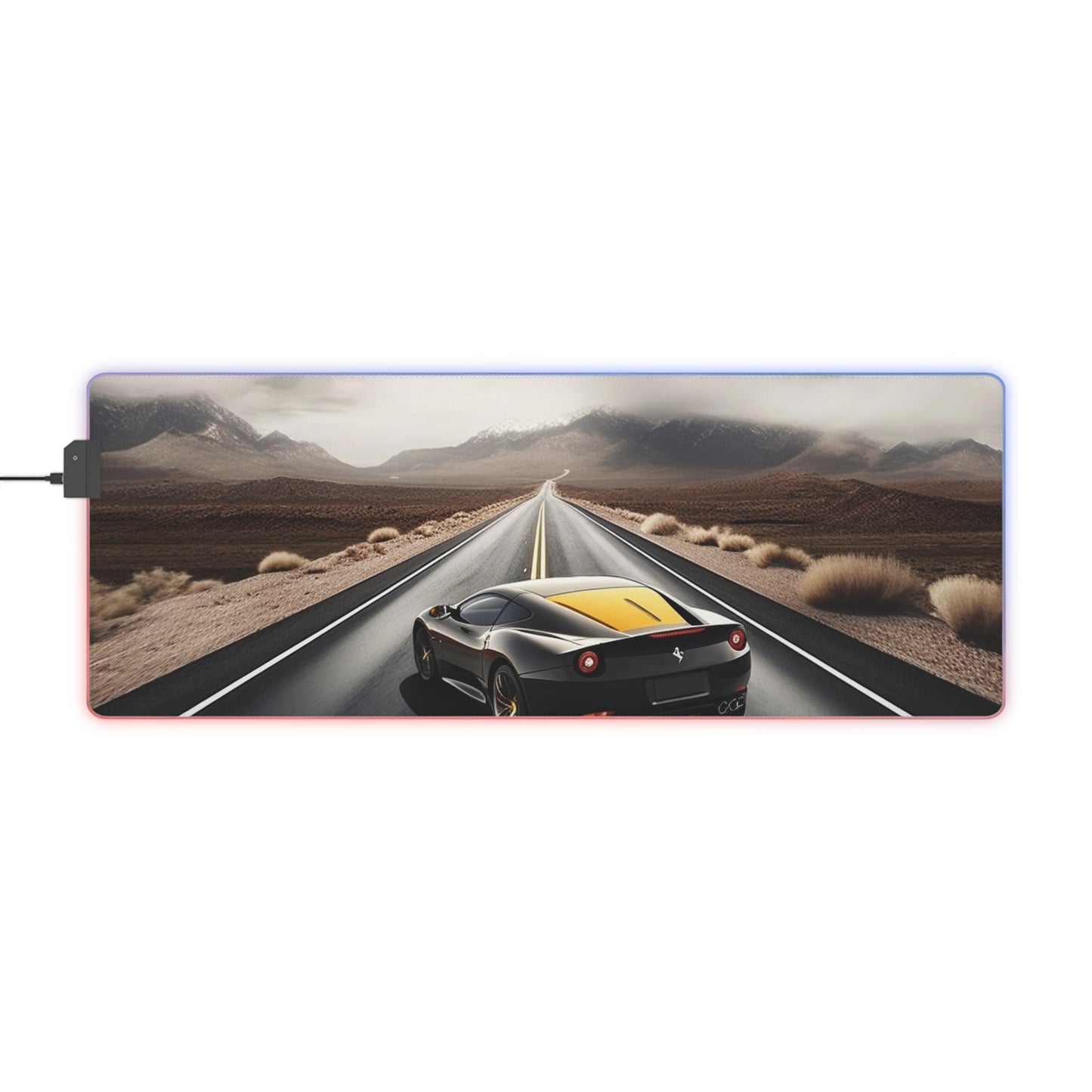 LED Gaming Mouse Pad Ferrari Road 4