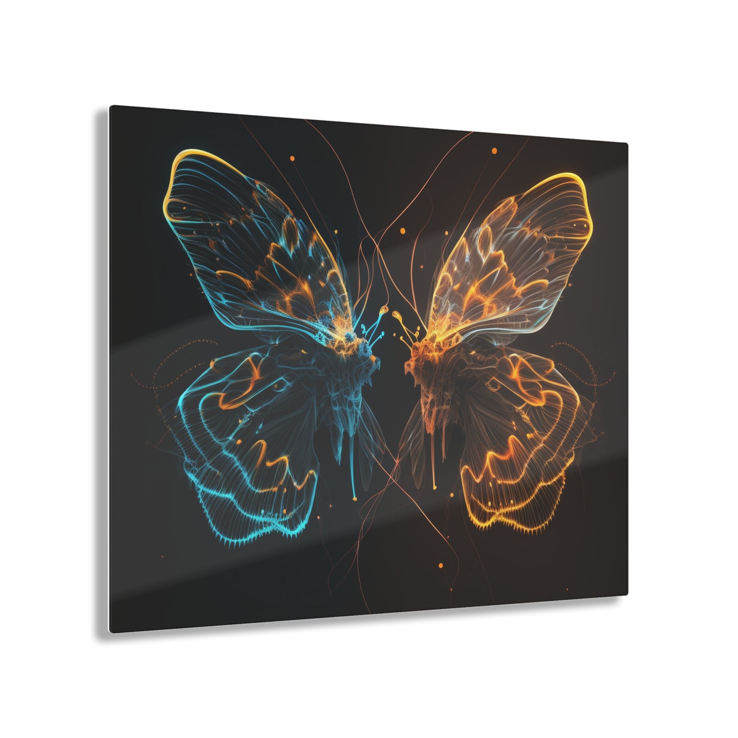 Acrylic Prints Neon Glo Butterfly 1