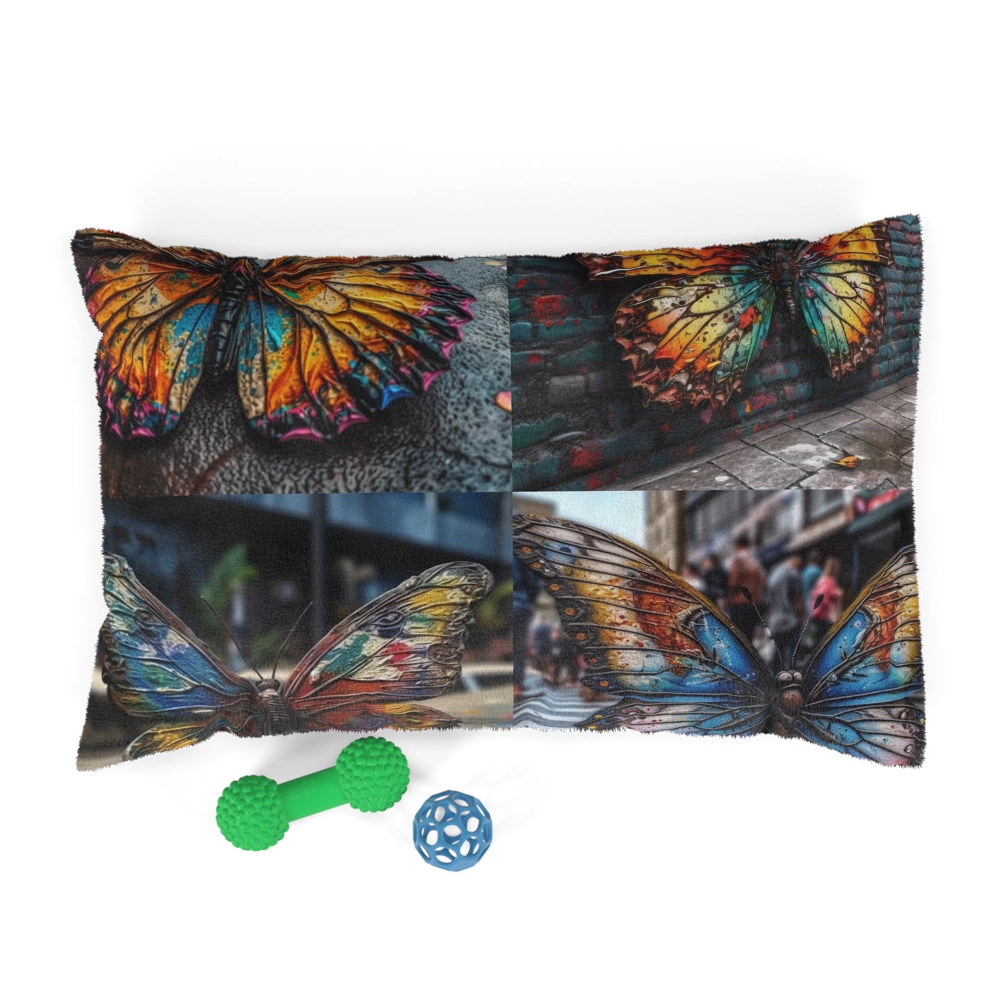 Pet Bed Liquid Street Butterfly 5