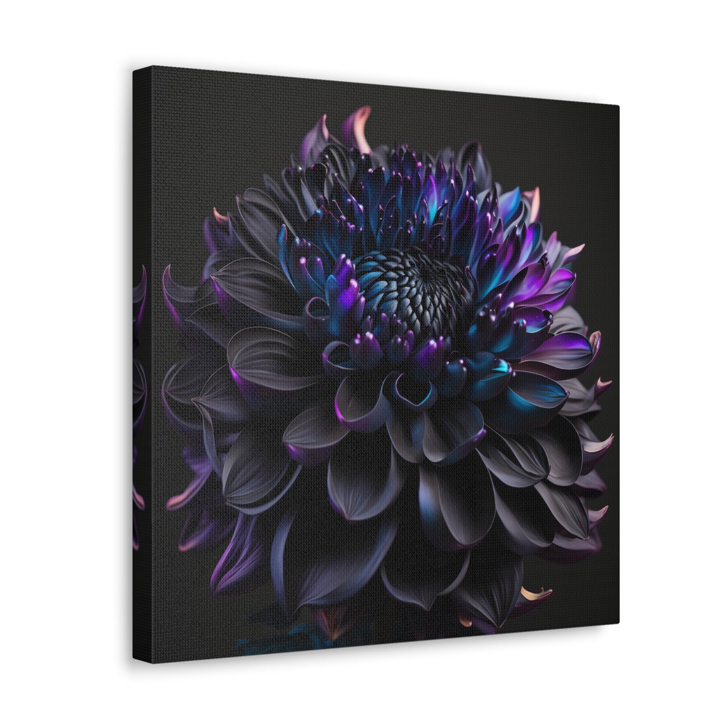 Canvas Gallery Wraps Dahlia Purple 2