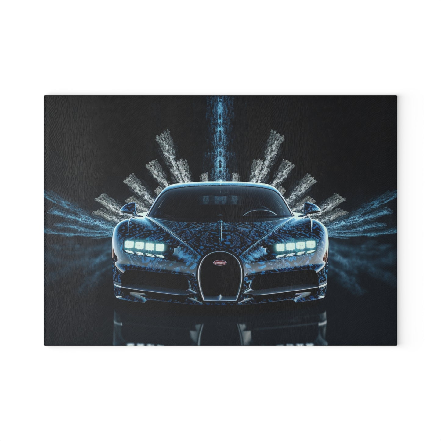 Glass Cutting Board Hyper Bugatti 2