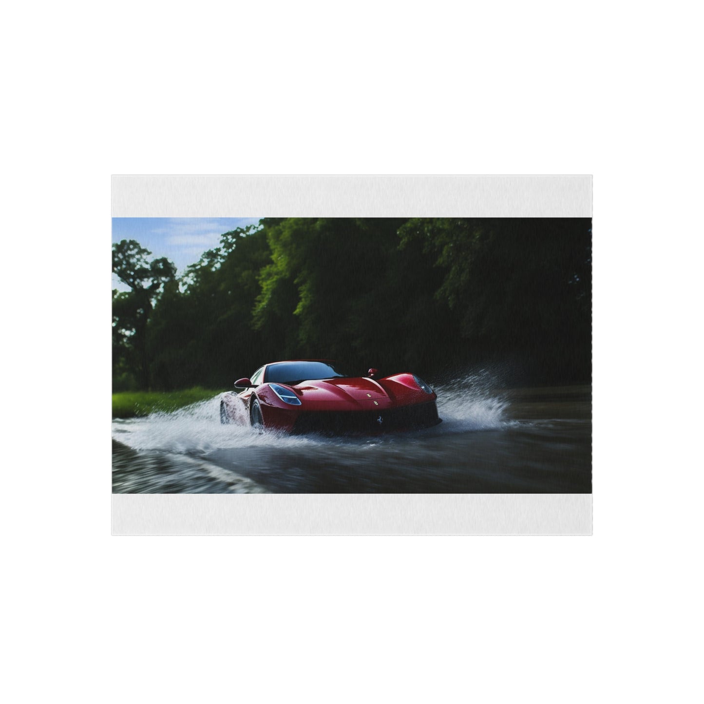 Outdoor Rug  Water Ferrari Splash 1