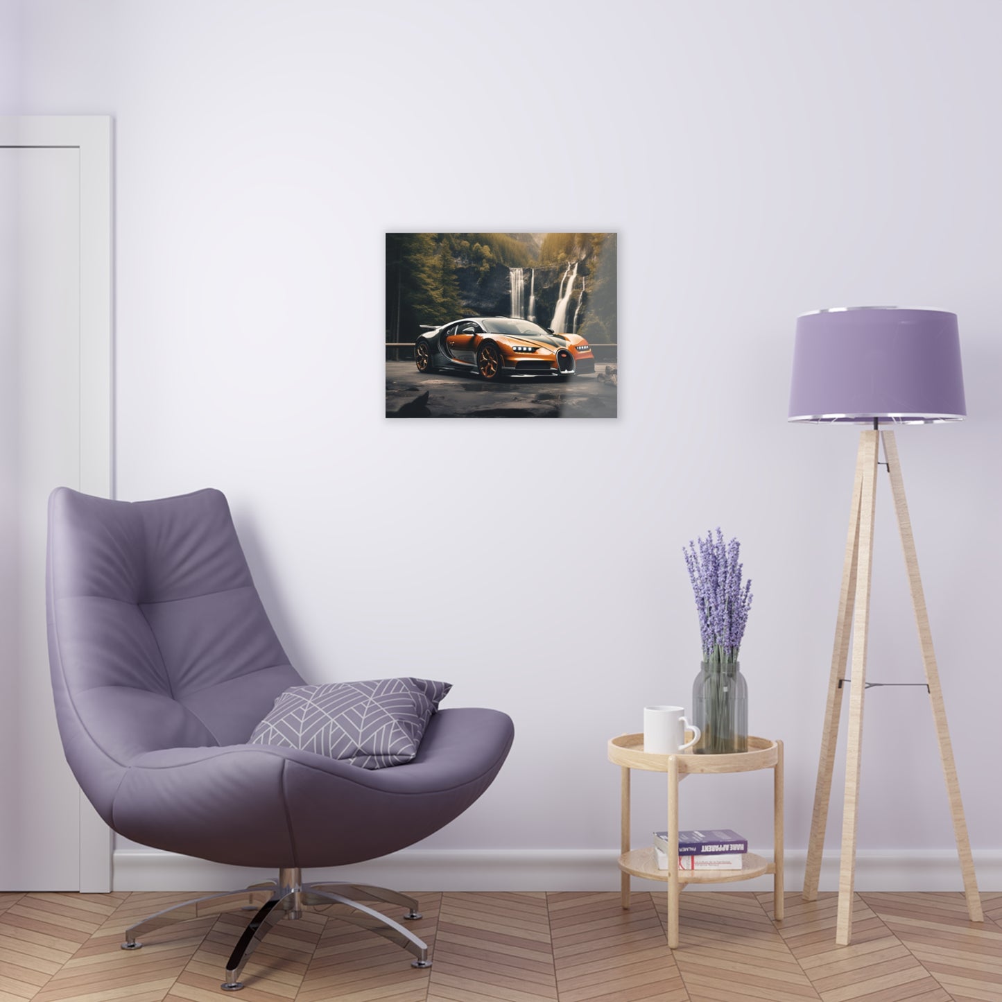 Acrylic Prints Bugatti Waterfall 3