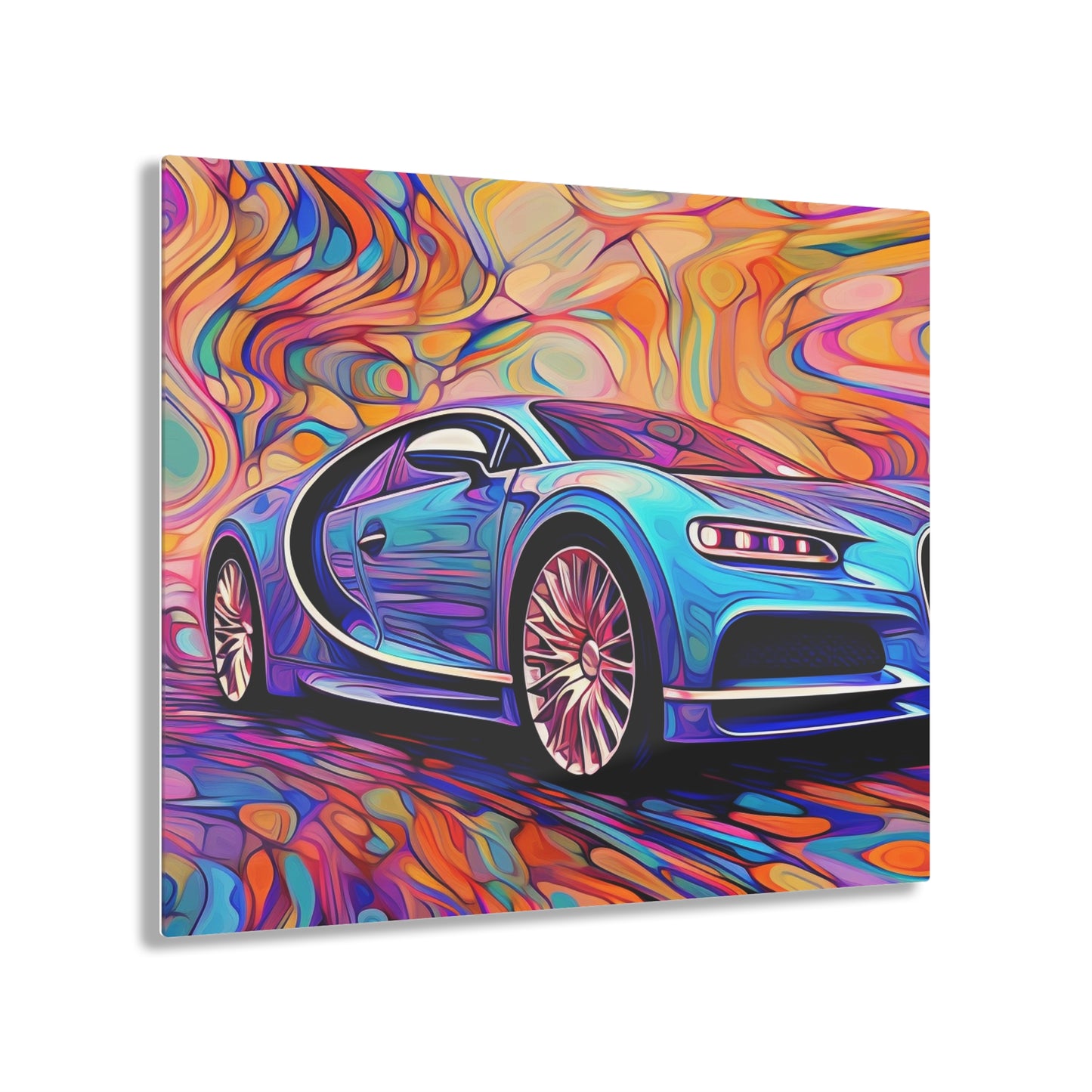 Acrylic Prints Bugatti Abstract Concept 3