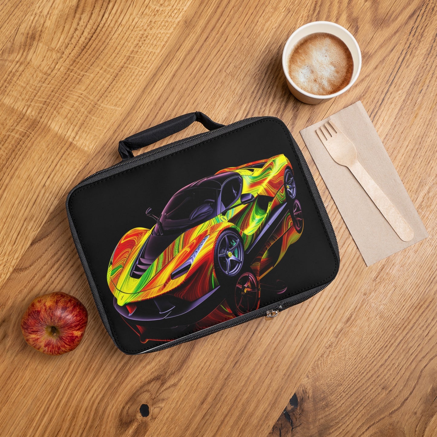 Lunch Bag Ferrari Neon 4