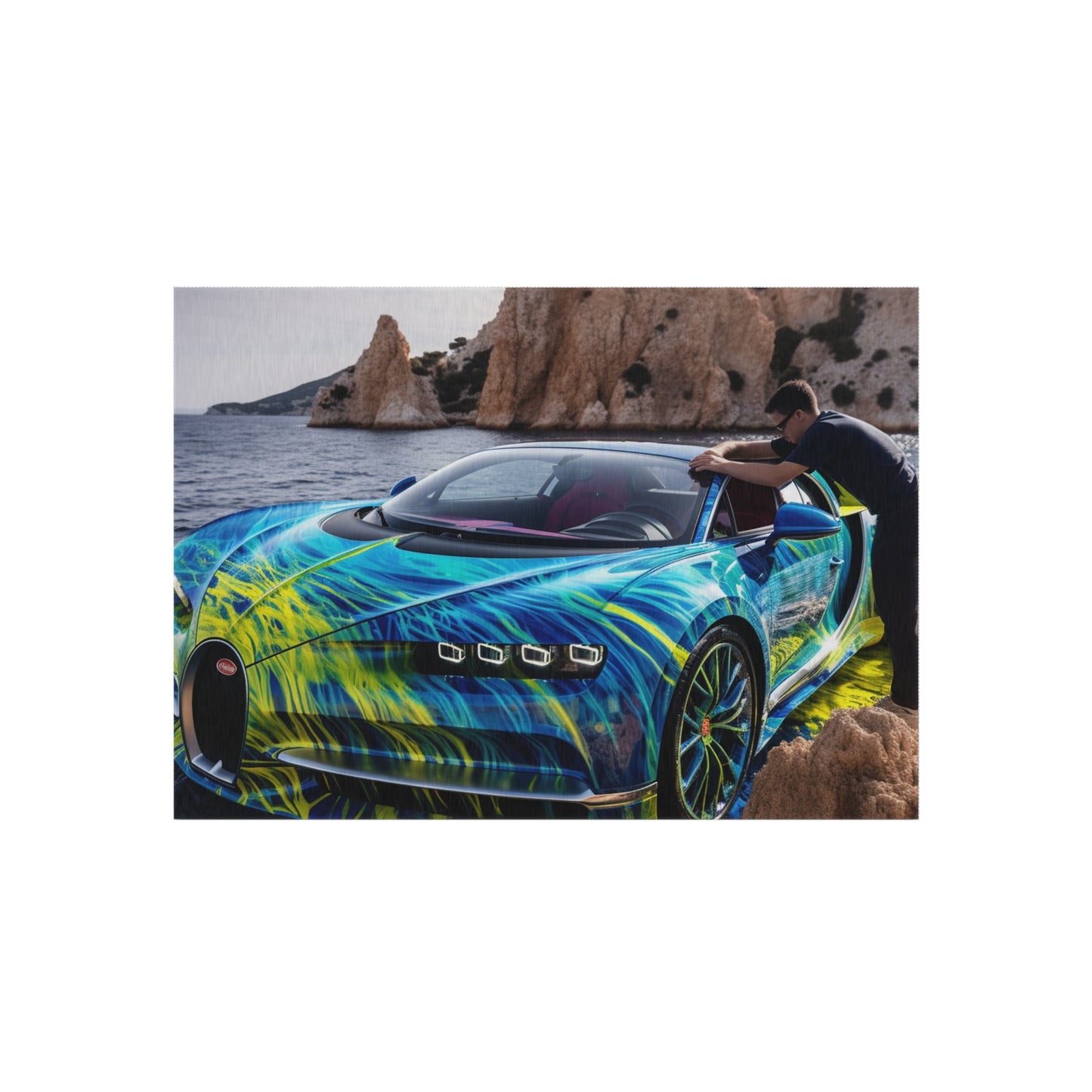 Outdoor Rug  Bugatti Water 1