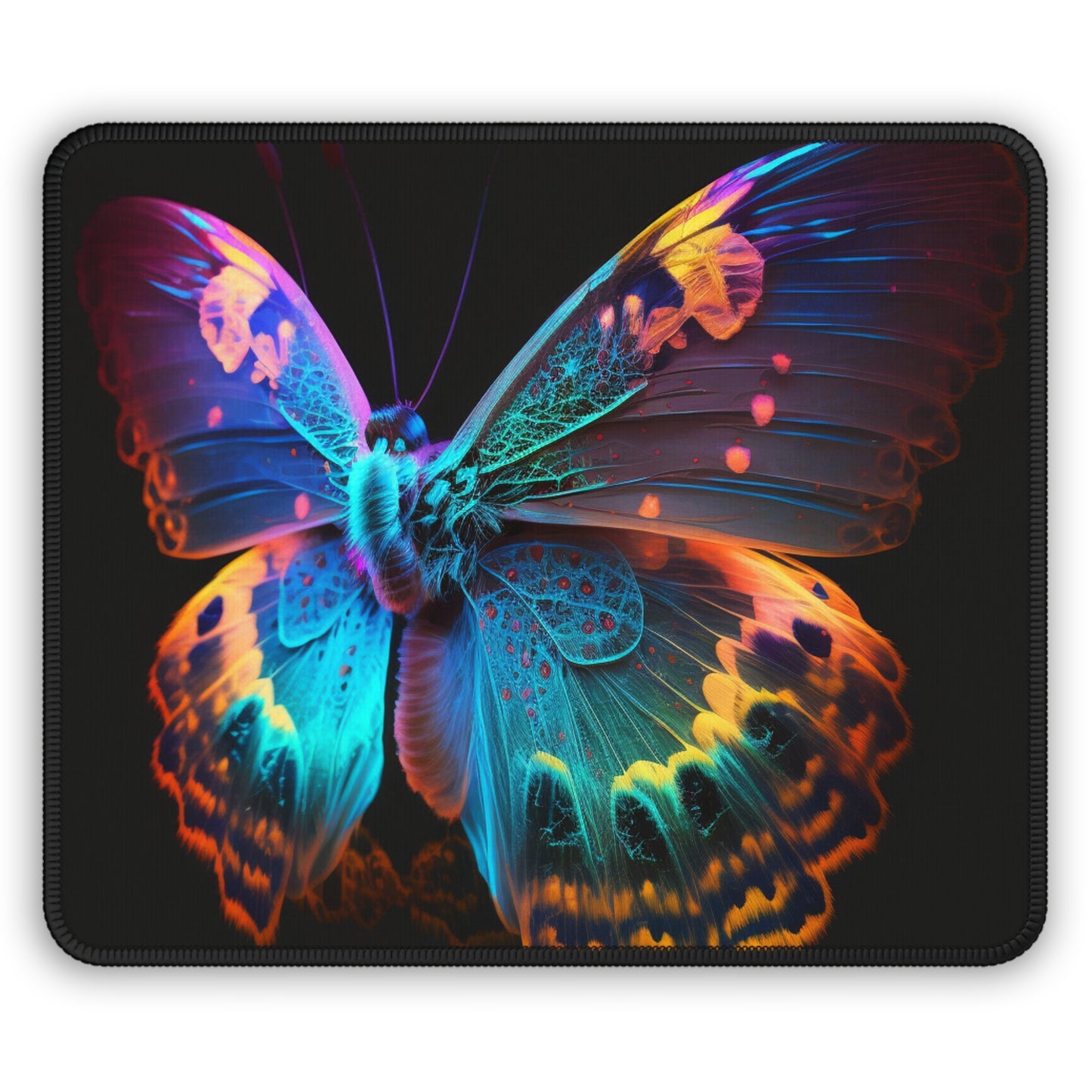 Gaming Mouse Pad  Raw Hyper Color Butterfly 4