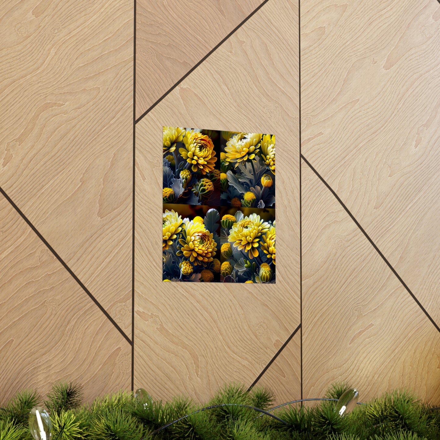 Premium Matte Vertical Posters Yellow Hermosas Flores Amarillas 5